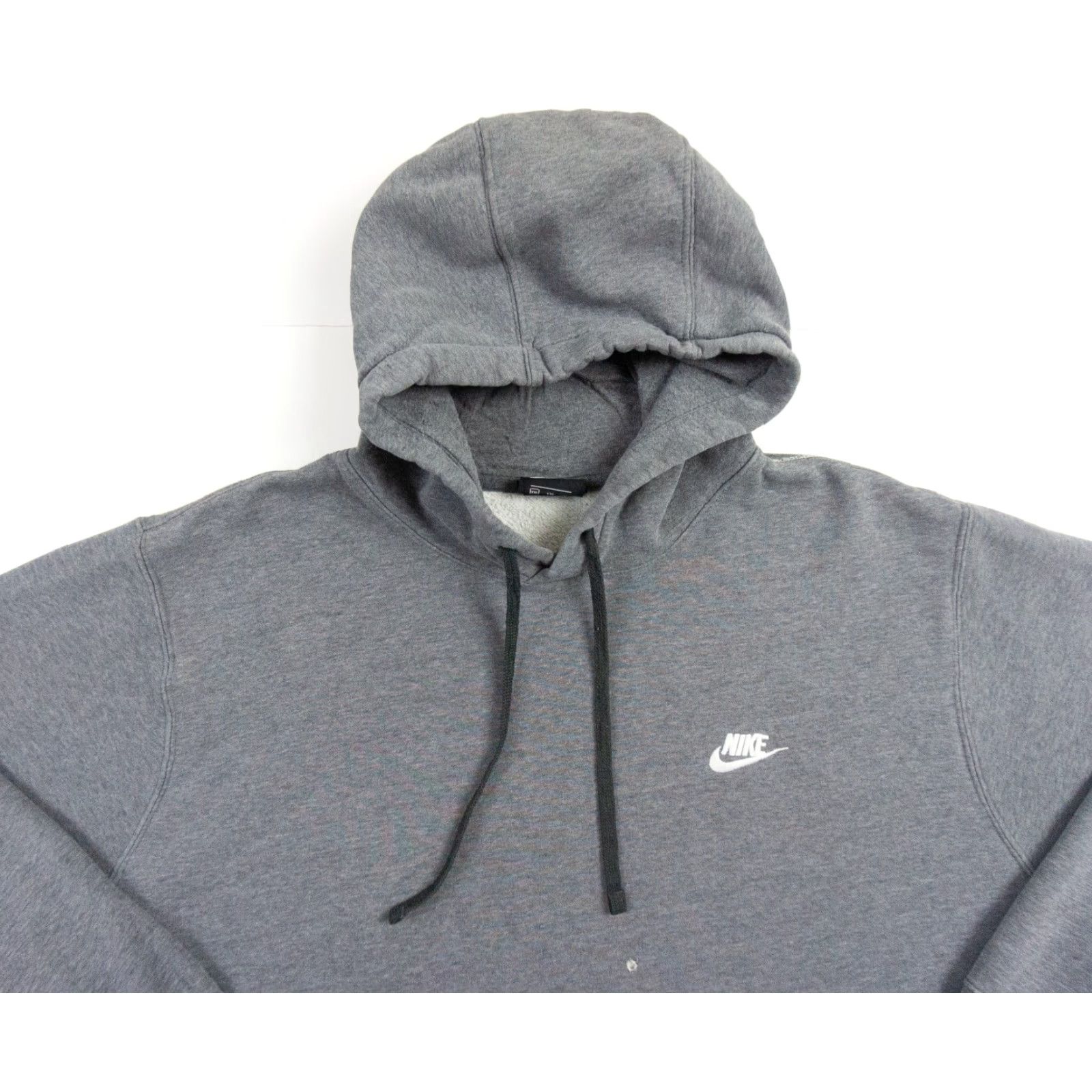 Nike Nike Hoodie Adult 2XL Gray Swoosh Embroidered Logo Pullover Sweatshirt Sweatshirt Men Large Casual All Seasons 90s Football Anniversary? Size US XXL / EU 58 / 5 - 2 Thumbnail