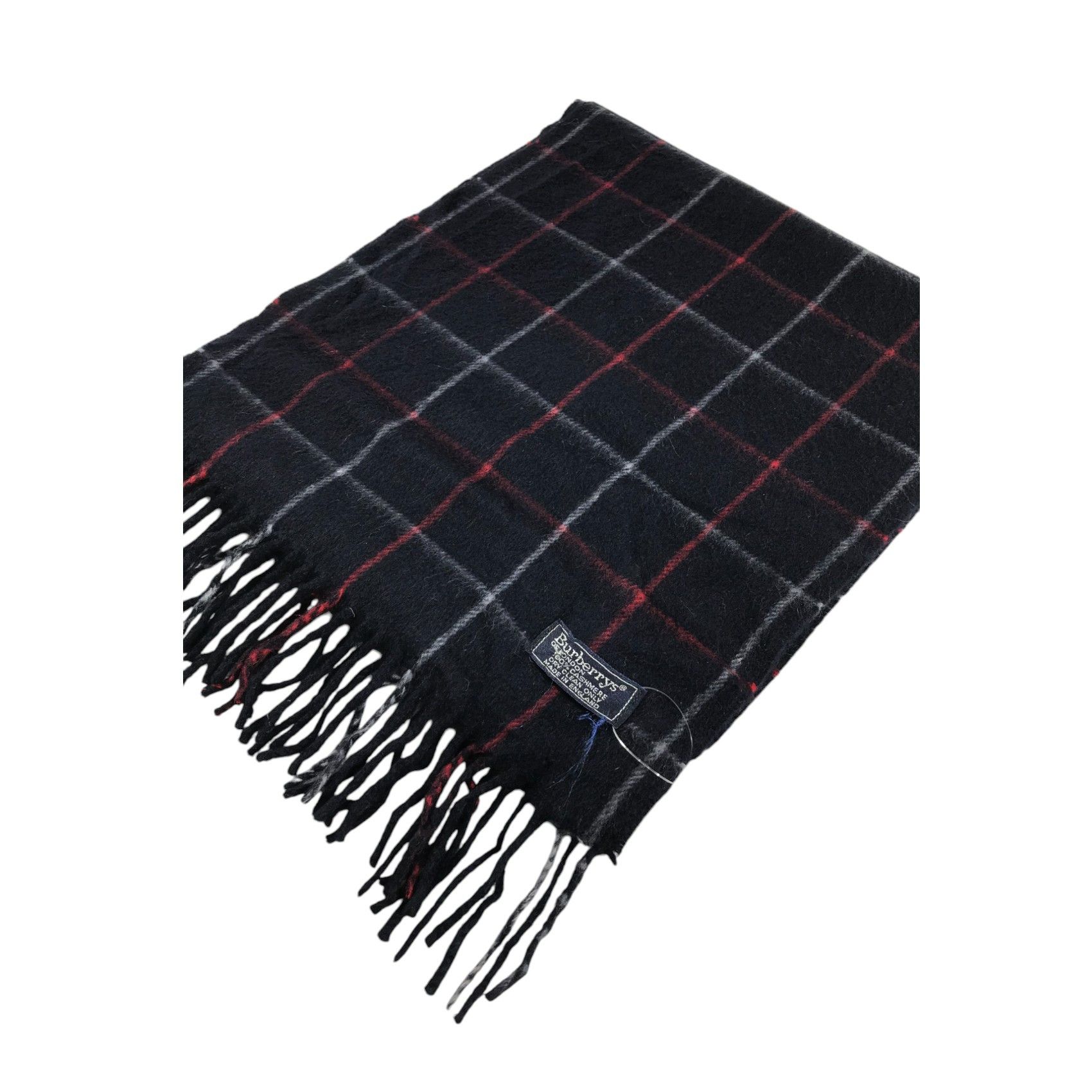 Burberry × Vintage Burberry Scarf / Muffler / Neckwear - WW1344 Size ONE SIZE - 3 Thumbnail