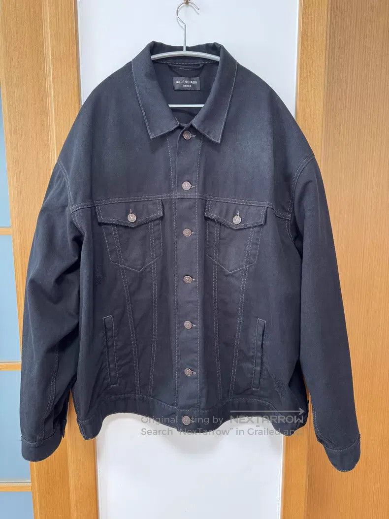 Balenciaga Balenciaga Denim Jacket Size US L / EU 52-54 / 3 - 1 Thumbnail