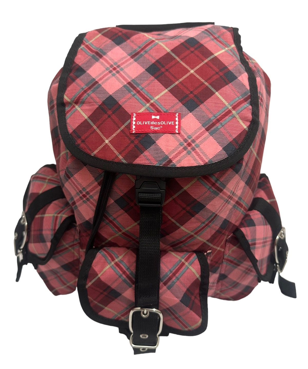 Issey Miyake RARE ‼️ OLIVE des OLIVE Sac Tactical Multi Pocket Backpack Size ONE SIZE - 2 Thumbnail