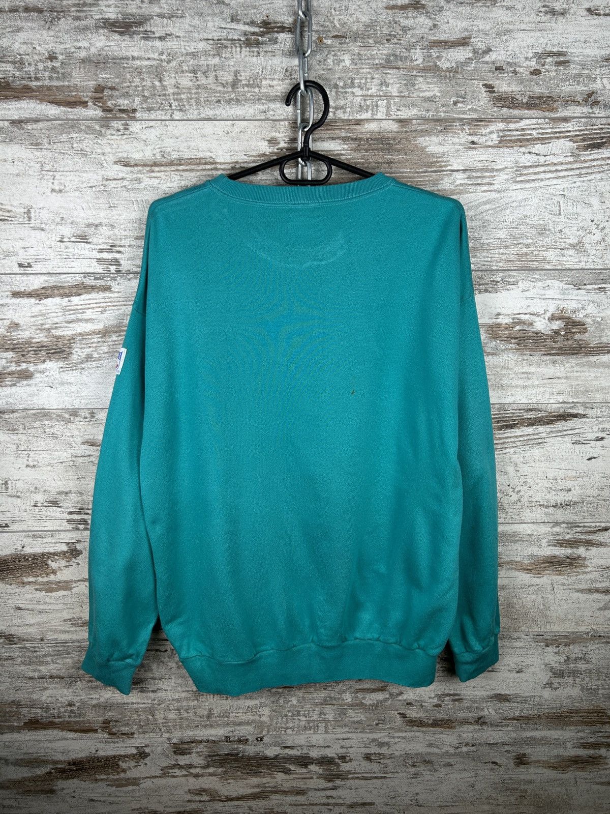 NFL × Russell Athletic × Vintage Vintage 90s Miami Dolphins Crewneck Sweatshirt rare y2k NFL Size US L / EU 52-54 / 3 - 15 Thumbnail