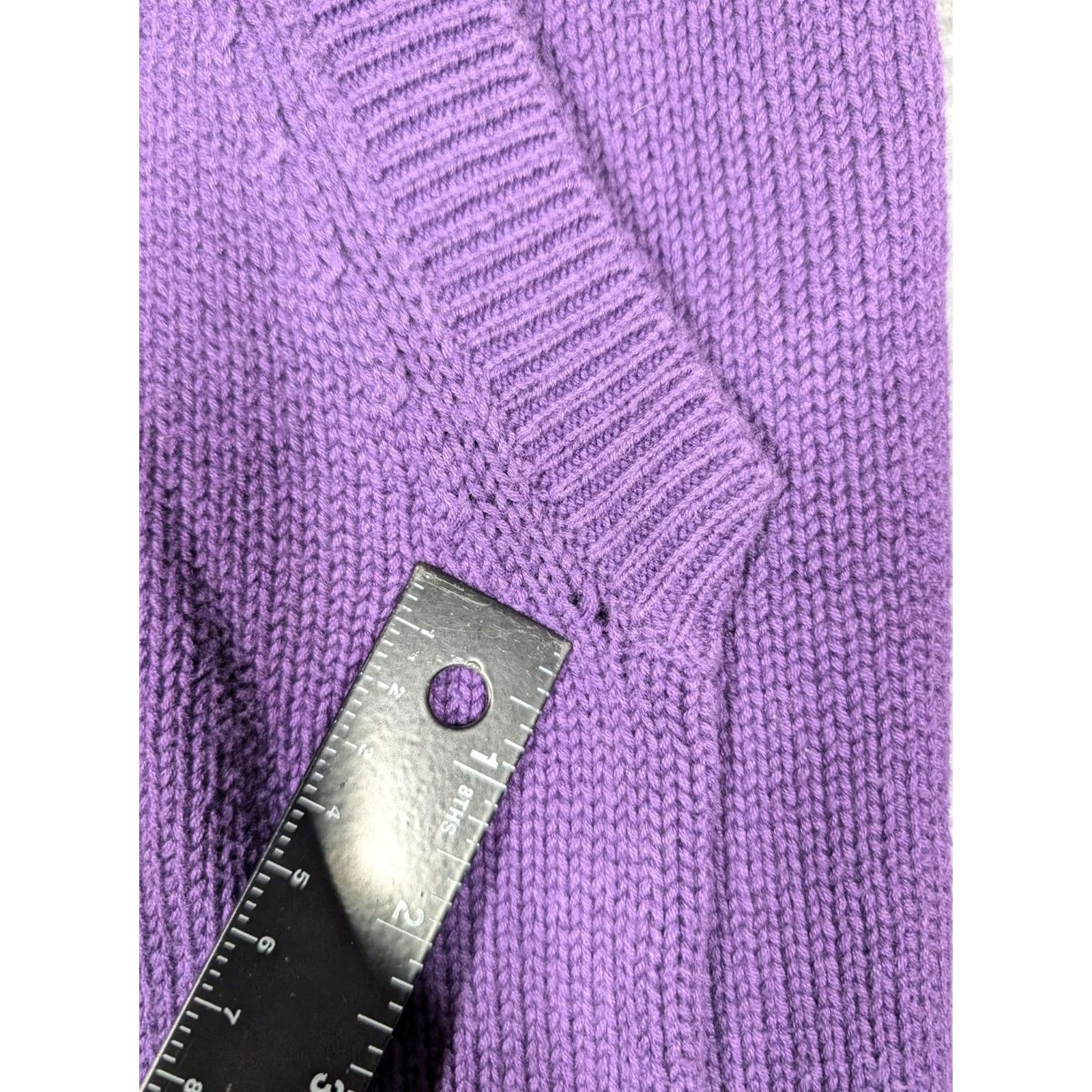 Eddie Bauer Eddie Bauer Sweater Vest Mens Medium Purple V-Neck Knit Pullover Golf Layering Size US M / EU 48-50 / 2 - 6 Thumbnail