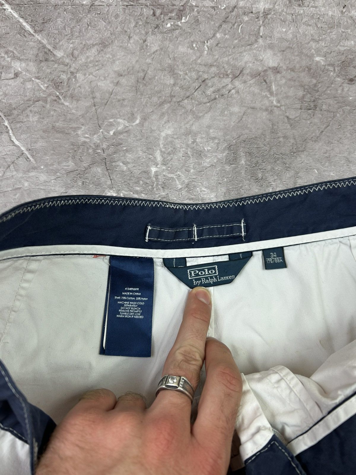 Polo Ralph Lauren Polo Ralph Lauren Nylon Shorts Size US 34 / EU 50 - 7 Thumbnail