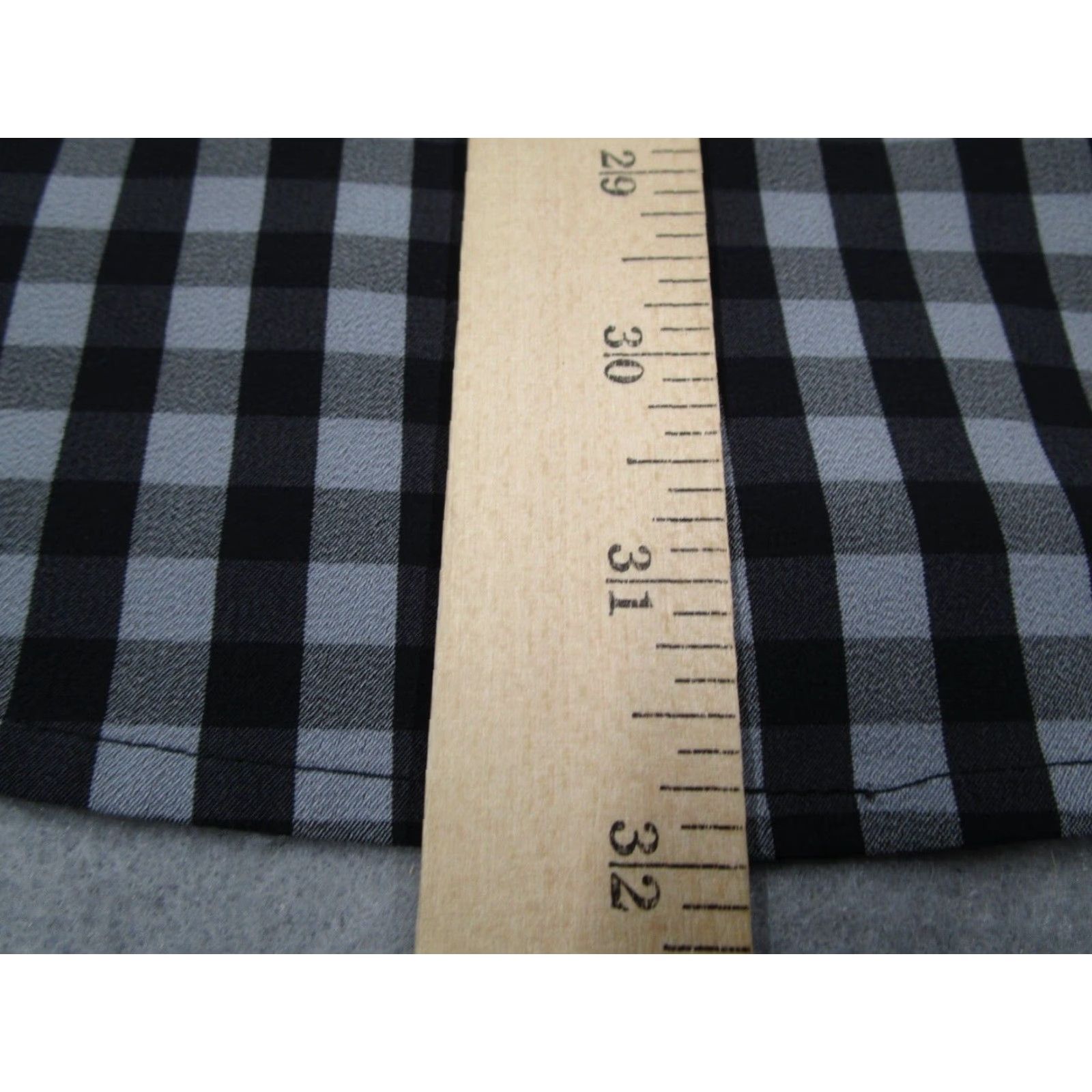 Mizzen+Main Mizzen+Main Shirt Mens M Trim Fit Gray Check Long Sleeve Button Up College? City Preppy Workwear Size US M / EU 48-50 / 2 - 7 Thumbnail