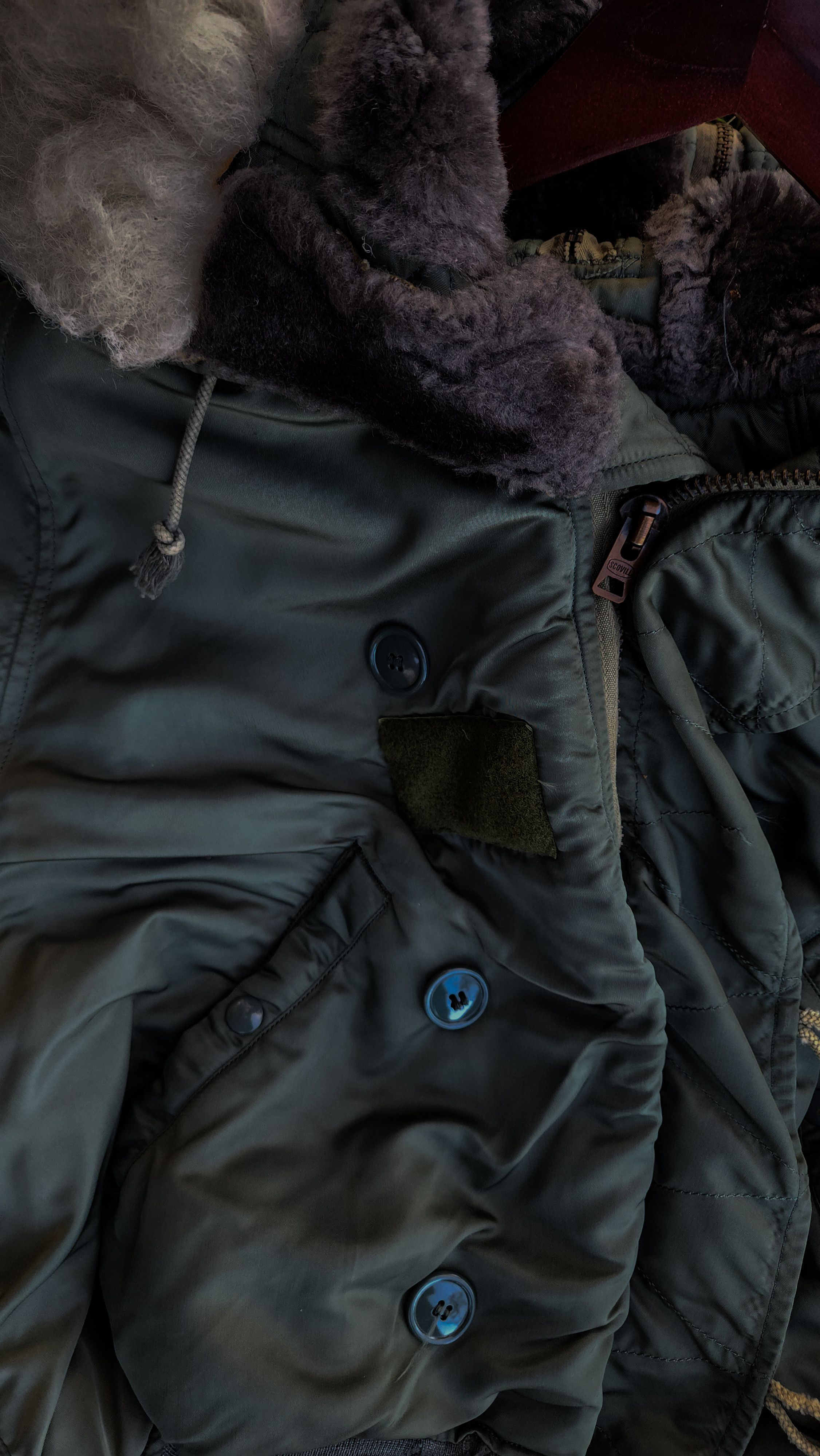 Alpha Industries × Vintage Alpha industries b2b flight jacket Size US XL / EU 56 / 4 - 2 Thumbnail