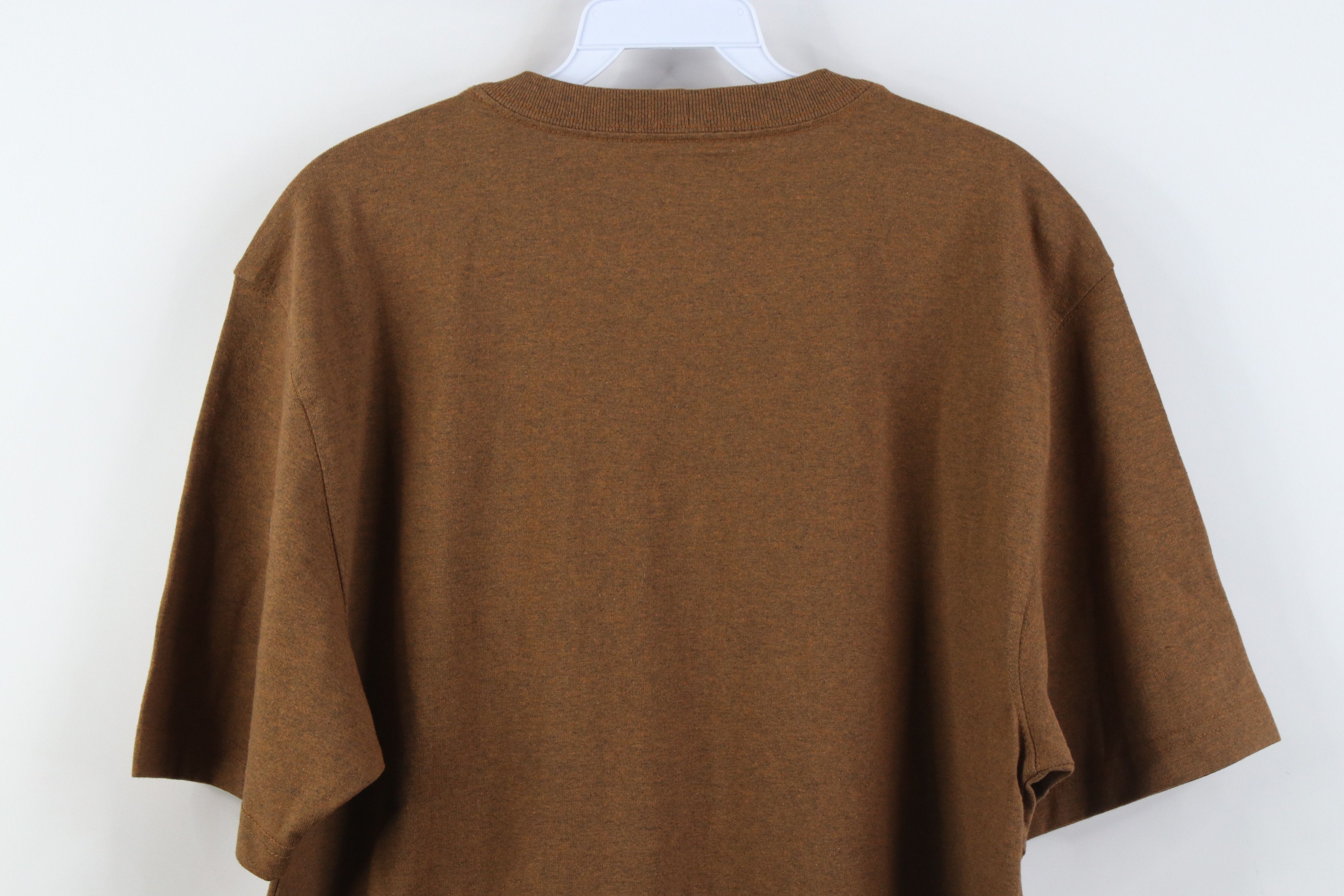 Carhartt Deadstock Y2K Carhartt Pocket T-Shirt Oiled Walnut Heather Size US S / EU 44-46 / 1 - 10 Thumbnail