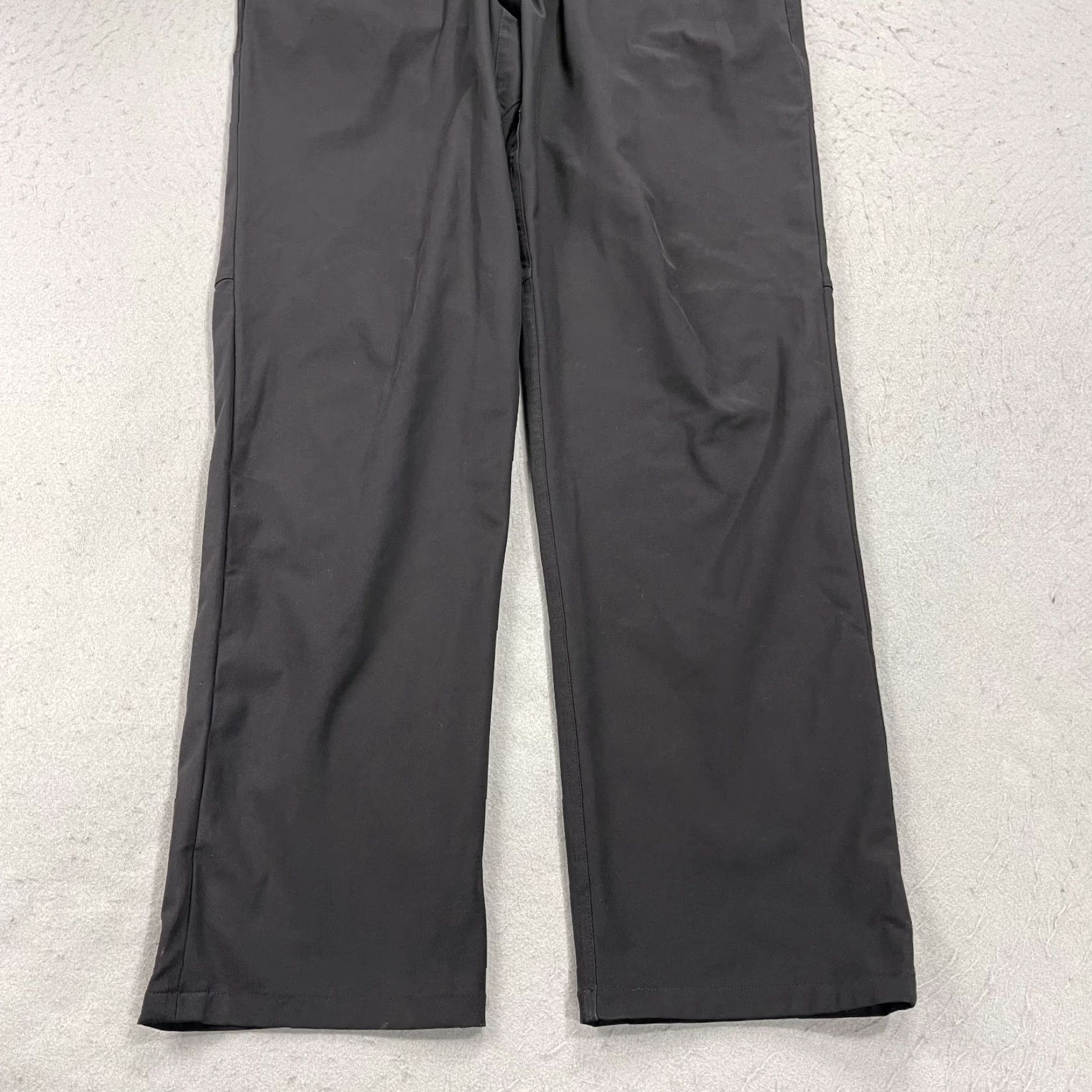 Lululemon Lululemon Mens Pants 36x33 Chino Classic 5-Pocket Logo Button Black Warpstreme Casual Size US 36 / EU 52 - 3 Thumbnail
