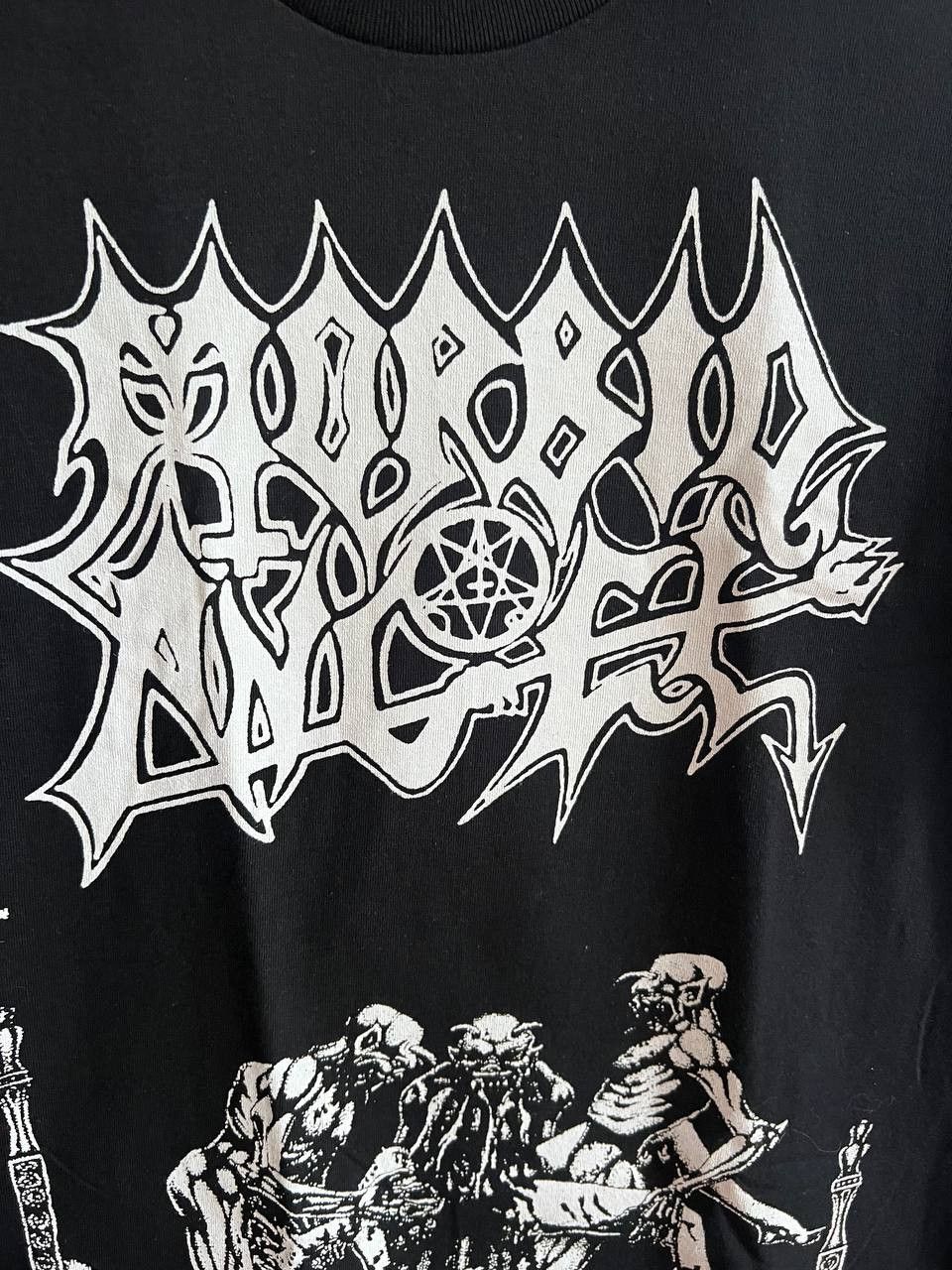 Band Tees Morbid Angel t-shirt L NEW Death Metal Obituary Decide Death Size US L / EU 52-54 / 3 - 3 Thumbnail
