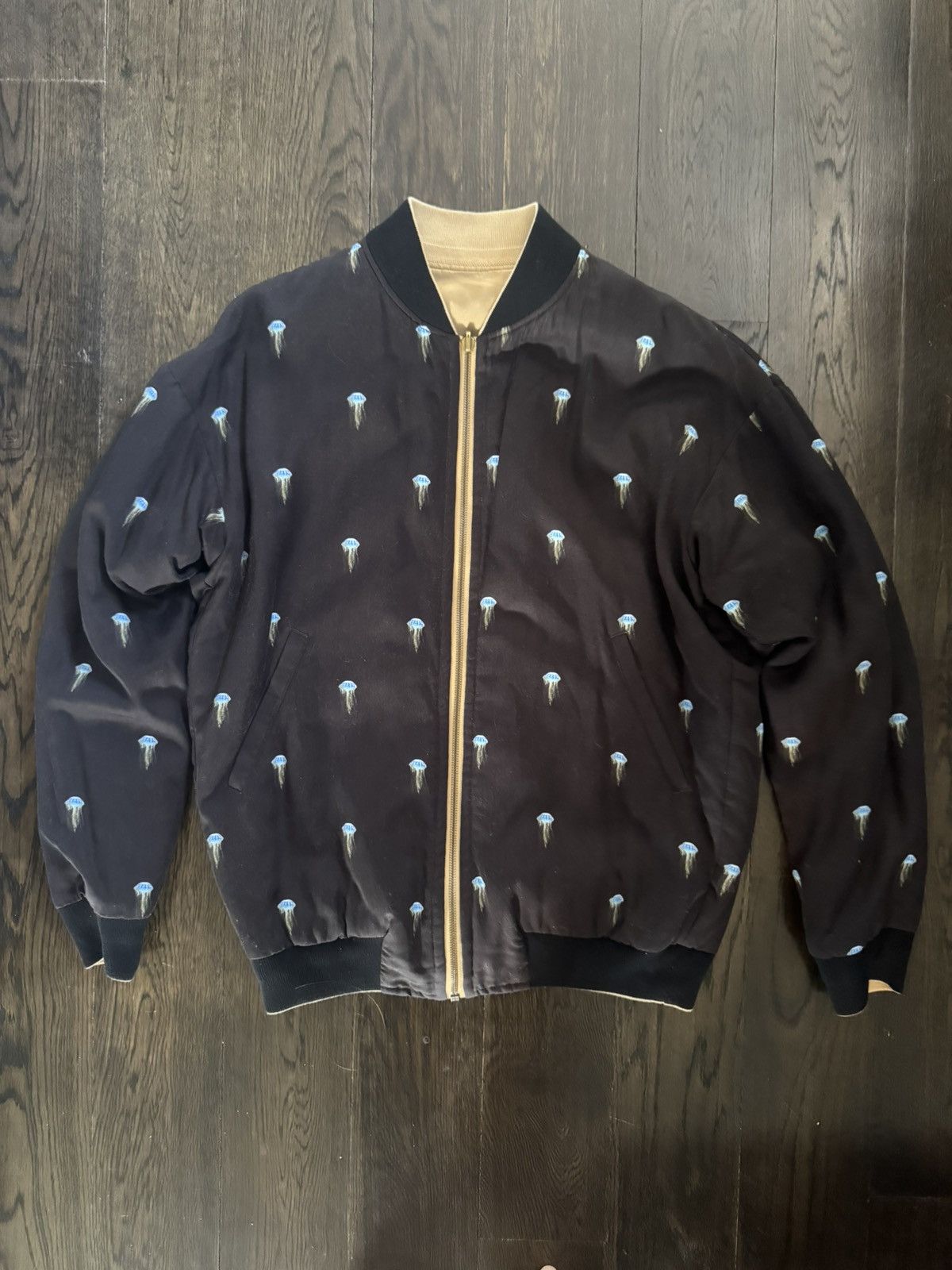 John Elliott Season 9 Silk Reversible Jellyfish Bomber Size US M / EU 48-50 / 2 - 3 Thumbnail