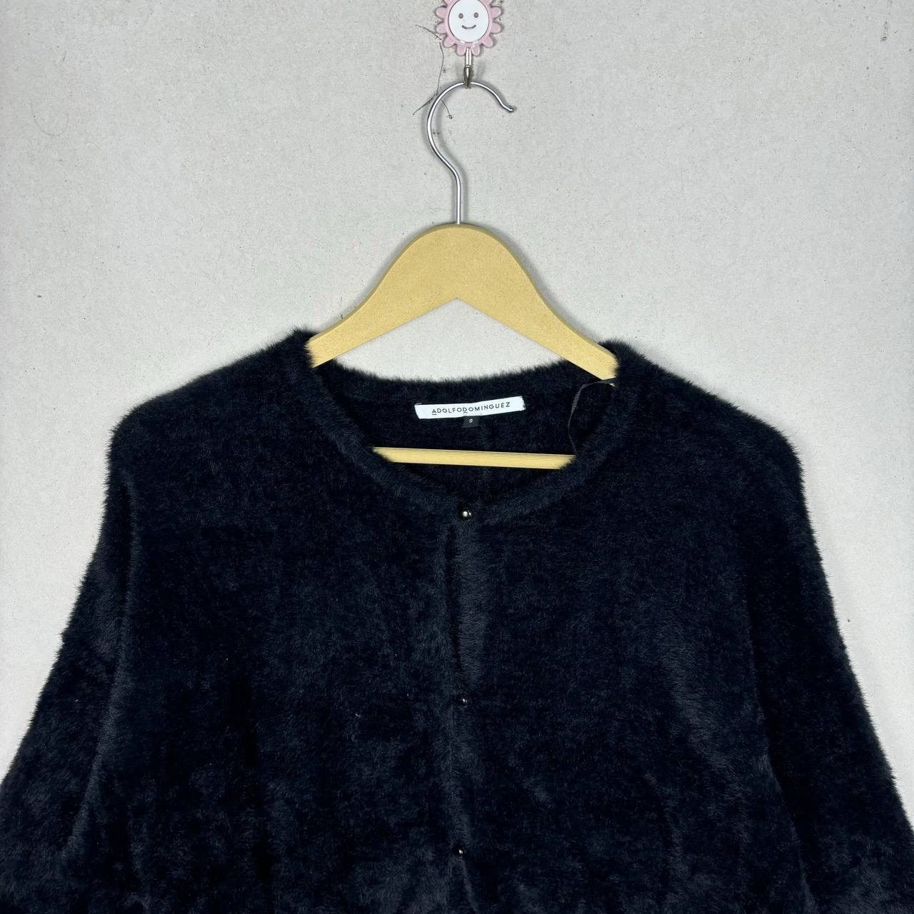 Adolfo Dominguez Adolfo Dominguez Faux Fur Black Jacket Button Size US S / EU 44-46 / 1 - 4 Thumbnail