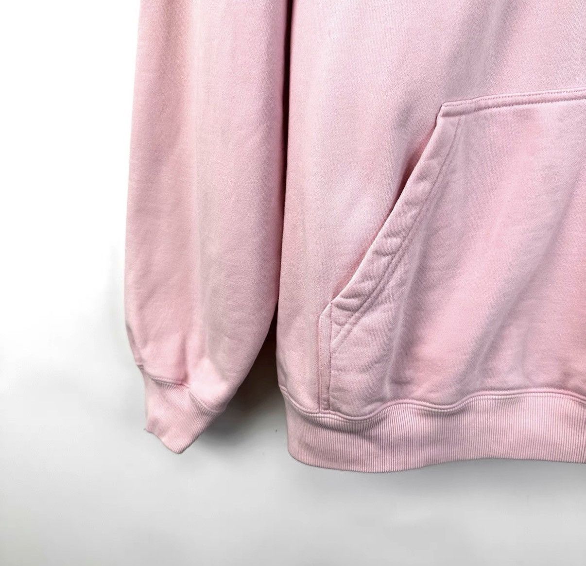 Balenciaga Balenciaga Pink Crew Logo Print Hoodie K12 Size M / US 6-8 / IT 42-44 - 4 Thumbnail
