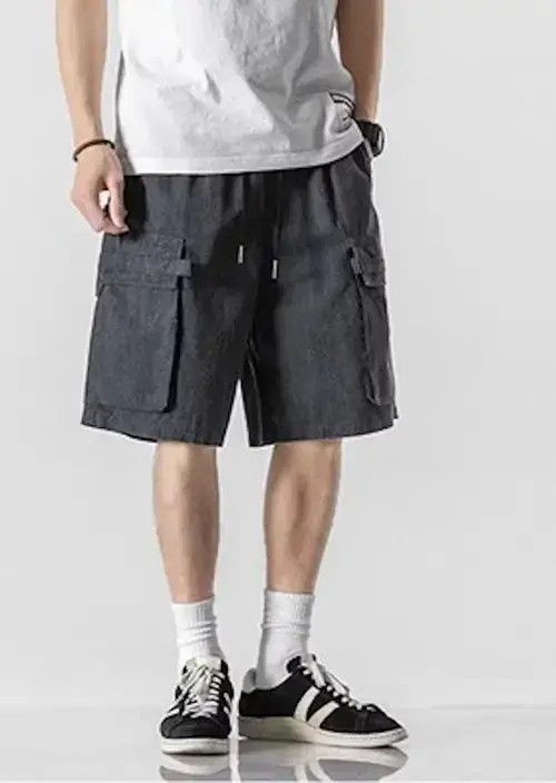 21SS Tokyo Union Washed Grey Worker Shorts