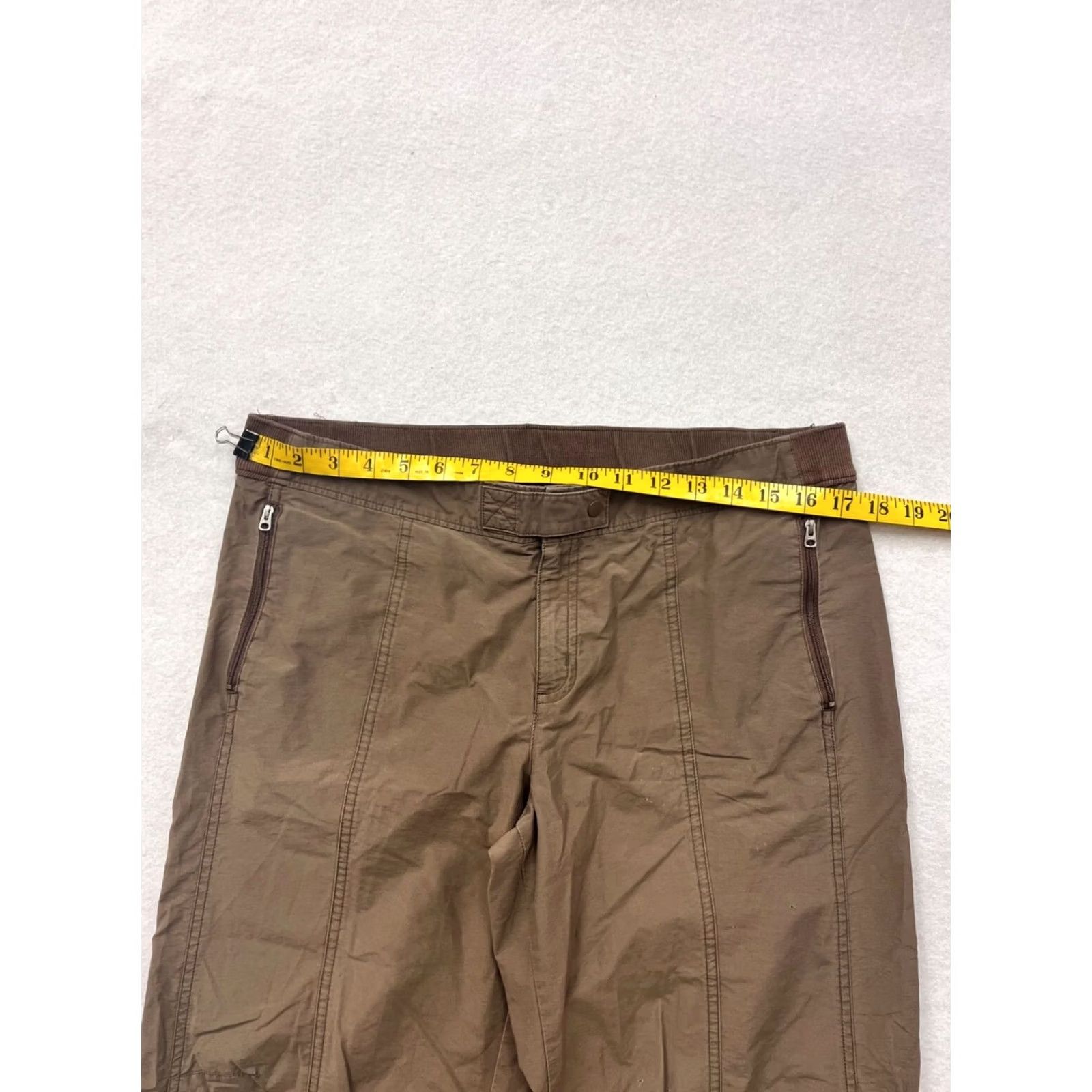Nike VINTAGE Women’s Nike Cargo Pants Wide-Leg Pants Women 6 Brown Cotton Nylon Cargo Style Men's? Size 28" / US 6 / IT 42 - 7 Thumbnail