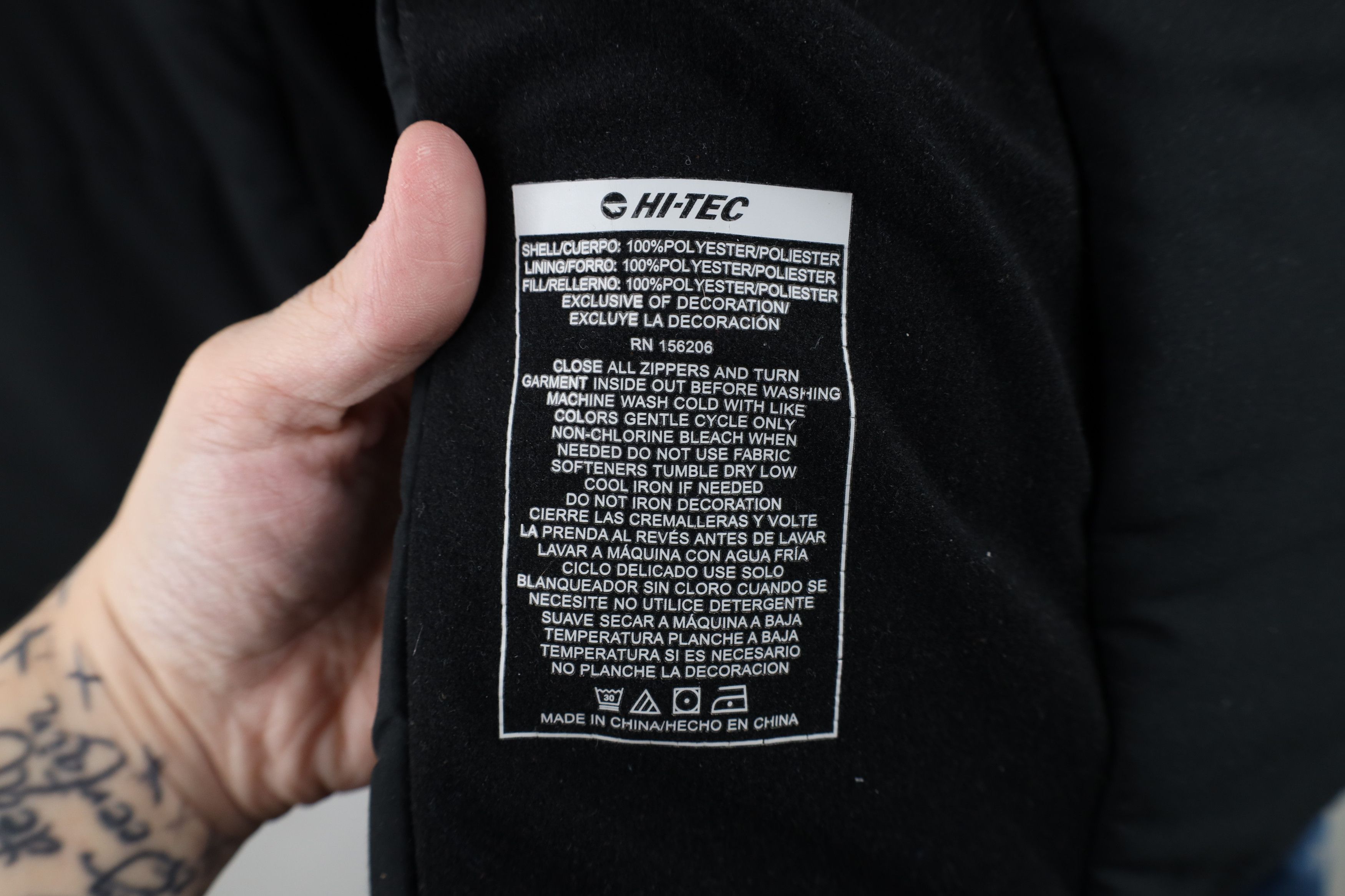 Hi Tec Vintage Hi Tec Spell Reflective Full Zip Puffer Jacket Blue Size US M / EU 48-50 / 2 - 11 Thumbnail
