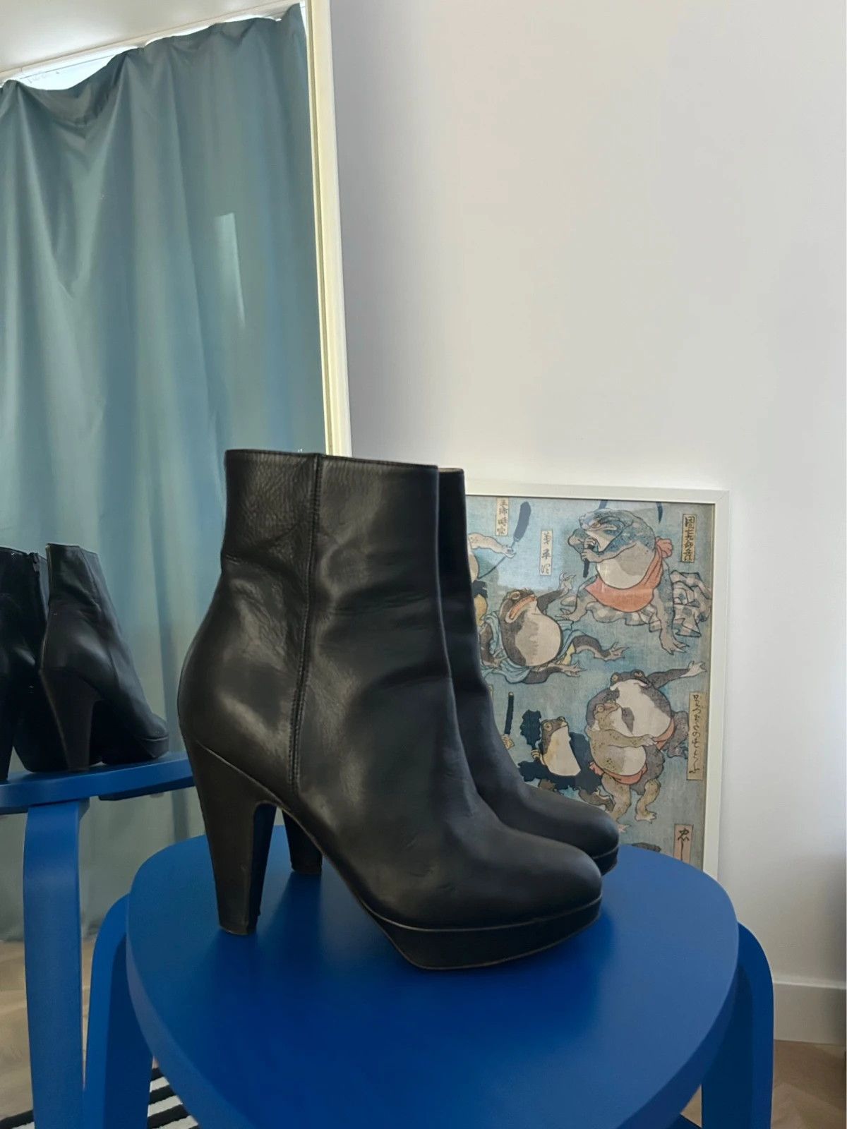 Other L’Autre Chose high-heeled leather ankle boots Size US 7 / IT 37 - 1 Thumbnail