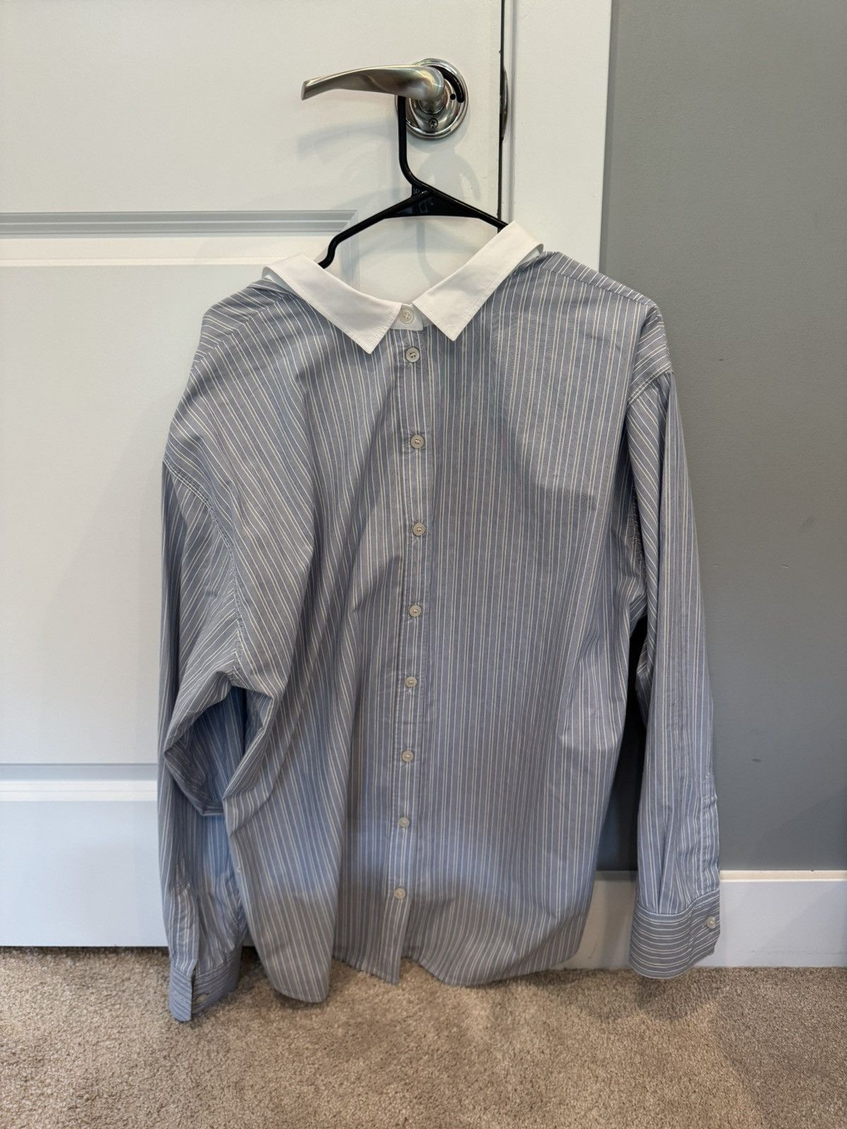 Acne Studios Acne Studios Stripe Button-up Shirt Size US L / EU 52-54 / 3 - 4 Thumbnail