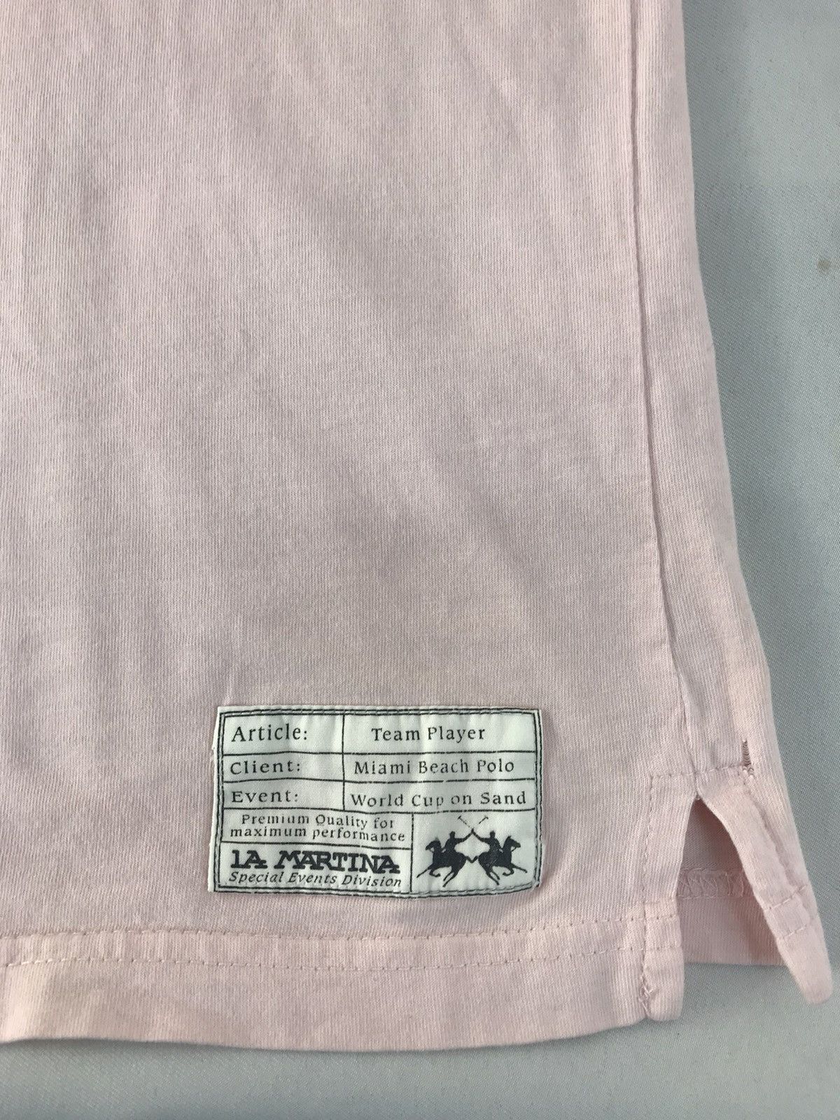 La Martina La Martina Flamingos Polo Club Miami Beach #1 Polo Tee Size US L / EU 52-54 / 3 - 11 Thumbnail