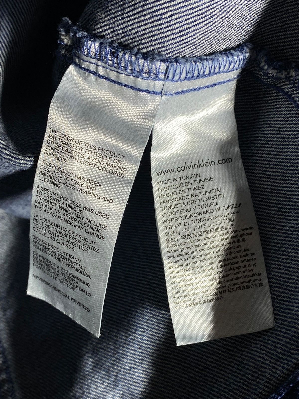 Calvin Klein Calvin Klein Painted Denim Jacket Men’s Size US XL / EU 56 / 4 - 23 Thumbnail