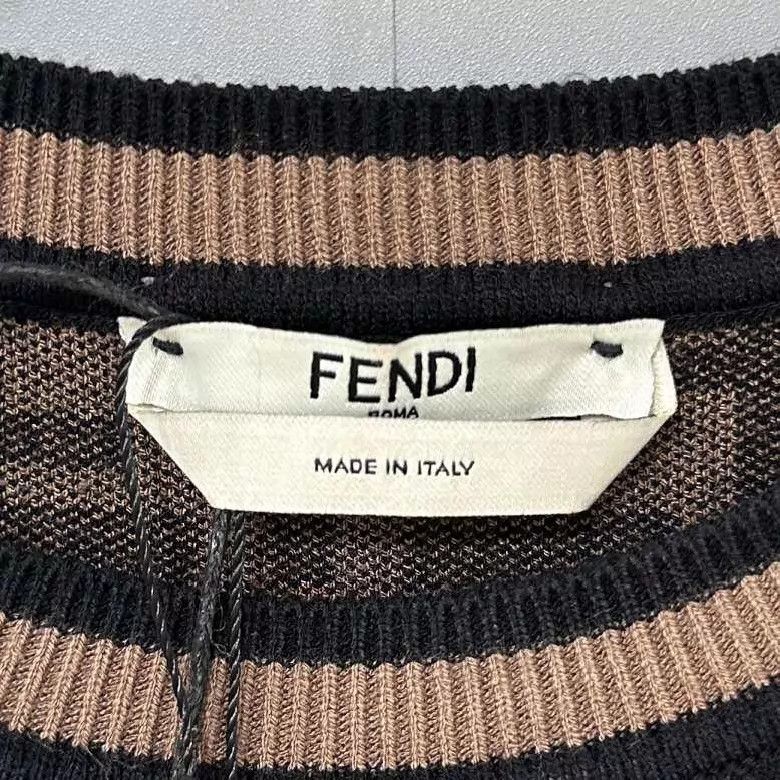 Fendi FENDI FF monogram knit short-sleeve 40 Size S / US 4 / IT 40 - 4 Thumbnail