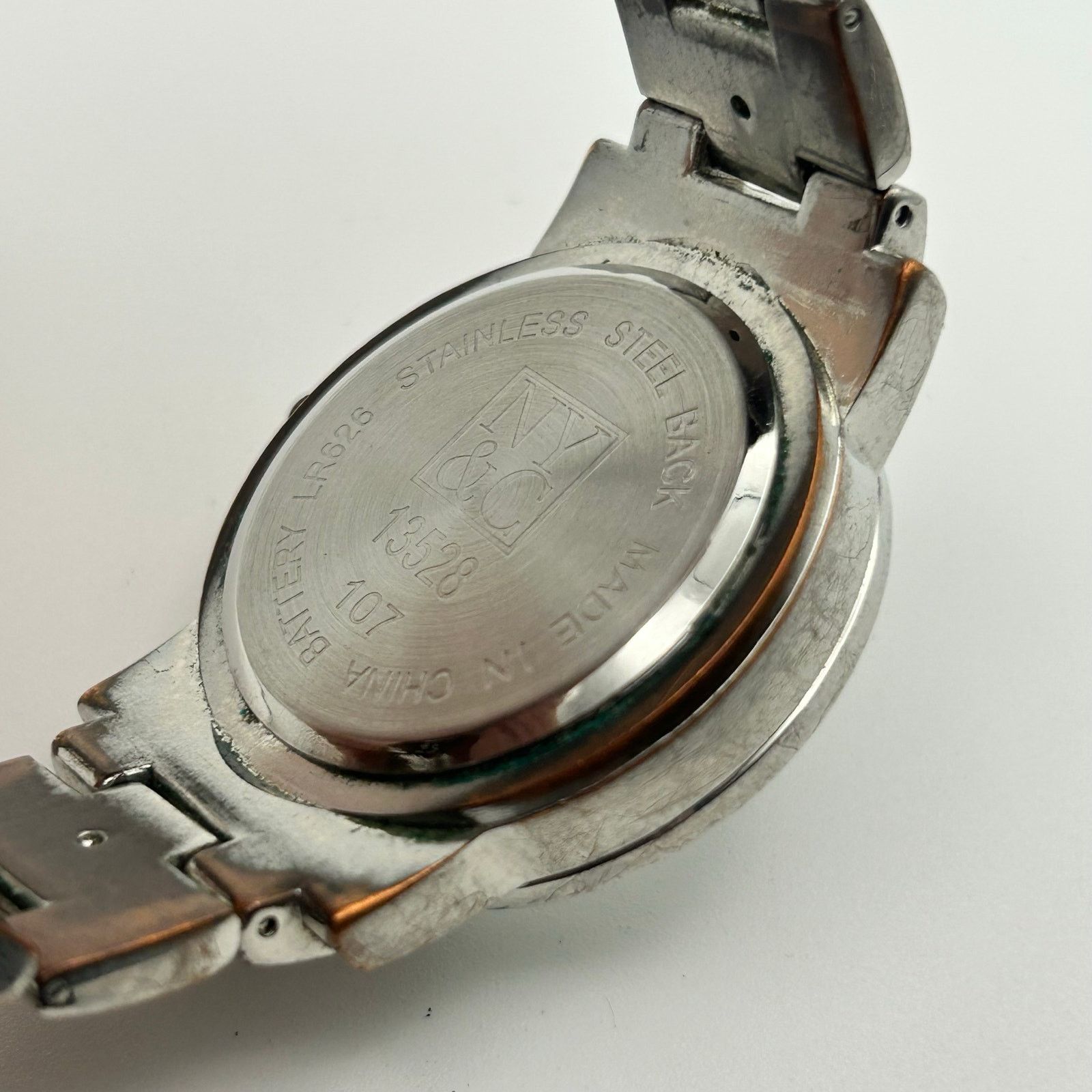 Other New York & Company Women's Silver-Tone Crystal Analog Watch Size ONE SIZE - 6 Thumbnail