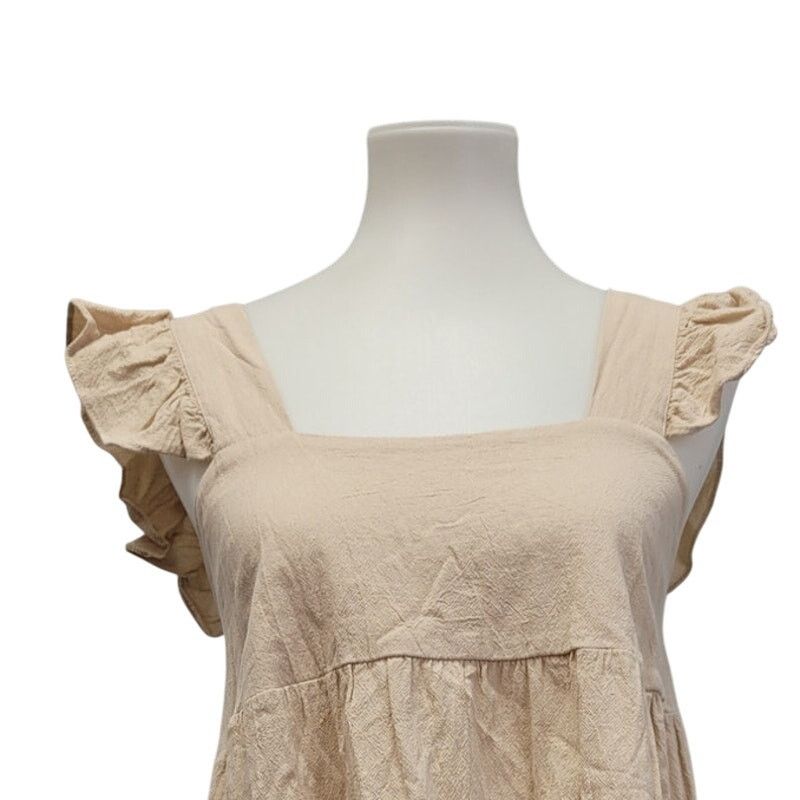 Shein Shein Womens Size 6 Polyester Tiered A Line Prairie Dress Size M / US 6-8 / IT 42-44 - 2 Thumbnail
