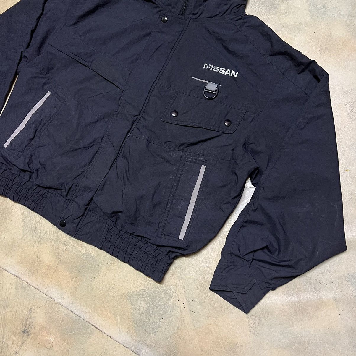 Gear for Sports × Vintage Vintage Nissan Zipper Jacket Big Logo Gear for Sport Size US M / EU 48-50 / 2 - 7 Thumbnail