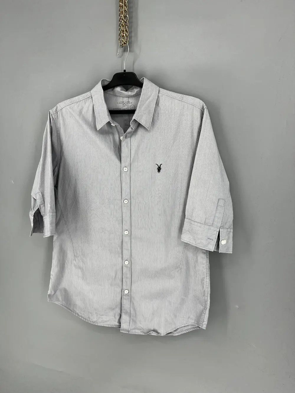 Allsaints Allsaints Shirts Button Up Streetwear Y2k Style Size L Size US L / EU 52-54 / 3 - 3 Thumbnail