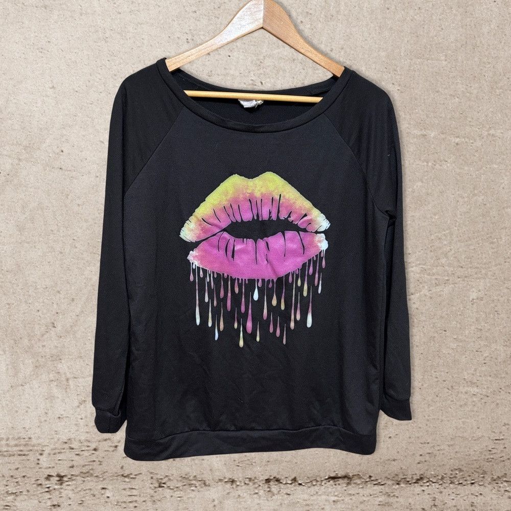 Other Bibi Melting Lips Sweater Size M / US 6-8 / IT 42-44 - 1 Thumbnail