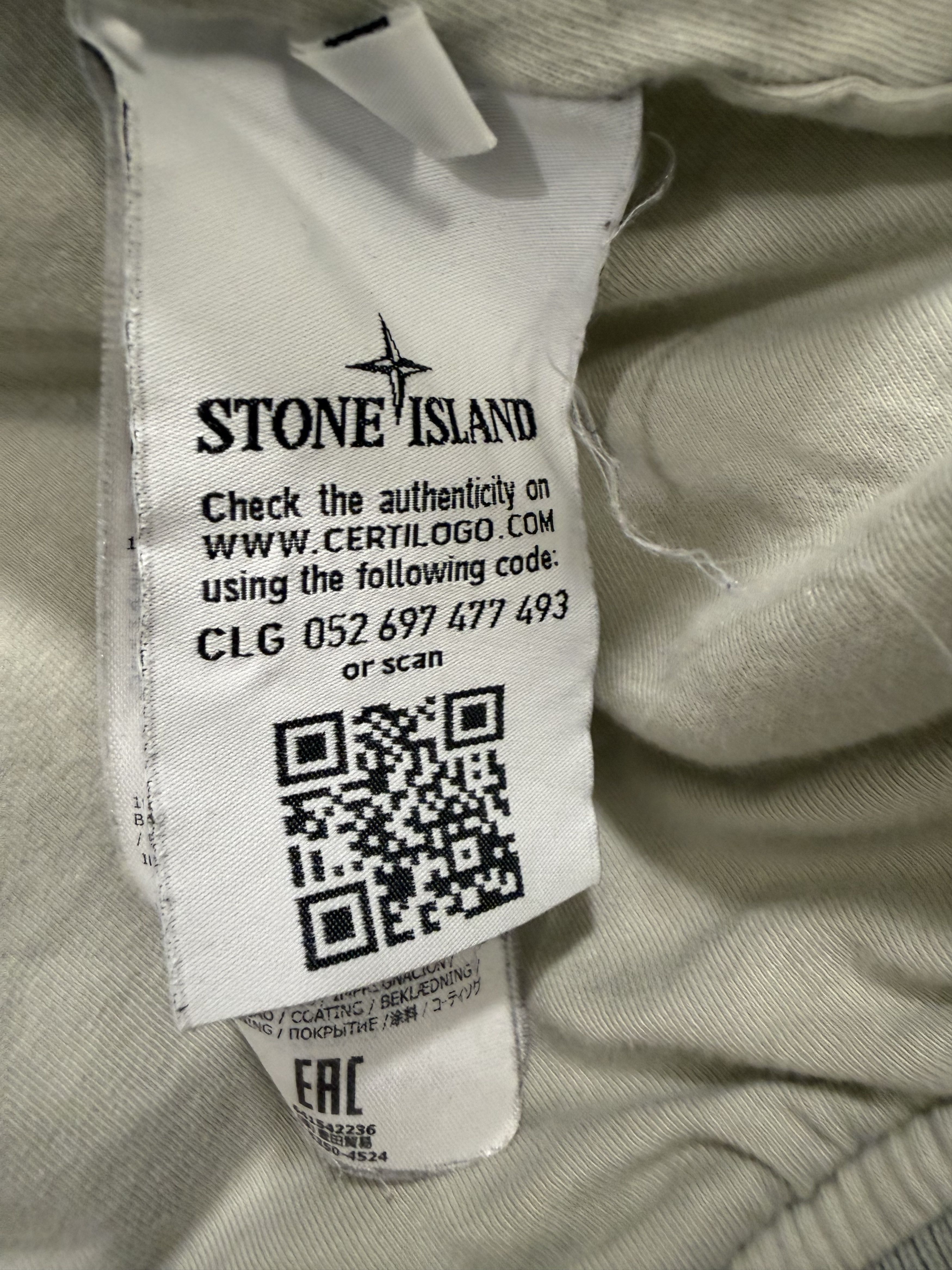 Stone Island Light Grey Nylon Bomber with Hidden Hood Size US M / EU 48-50 / 2 - 8 Thumbnail