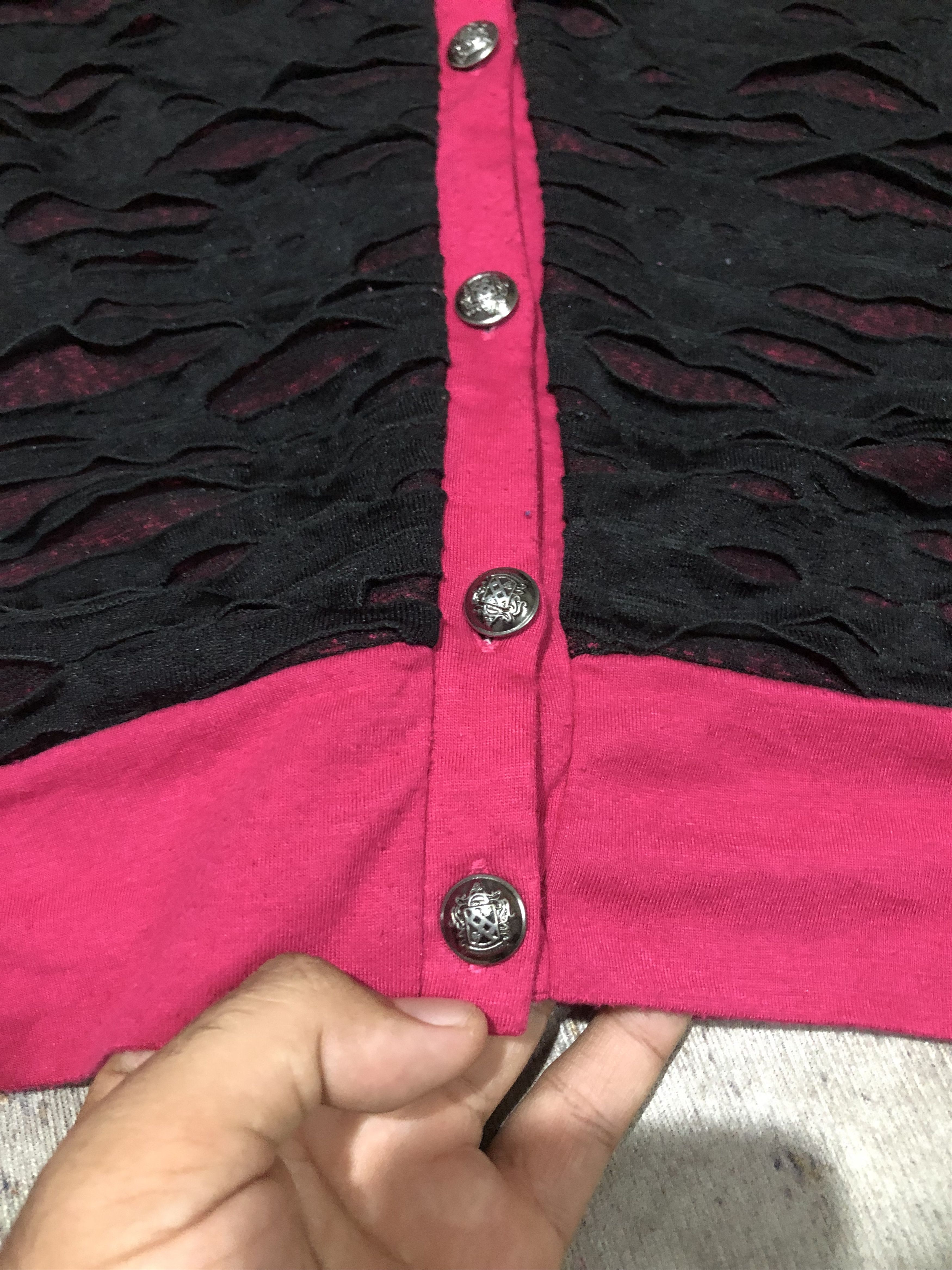 Japanese Brand Algonquins punk studed distressed hoodie Size US M / EU 48-50 / 2 - 5 Thumbnail