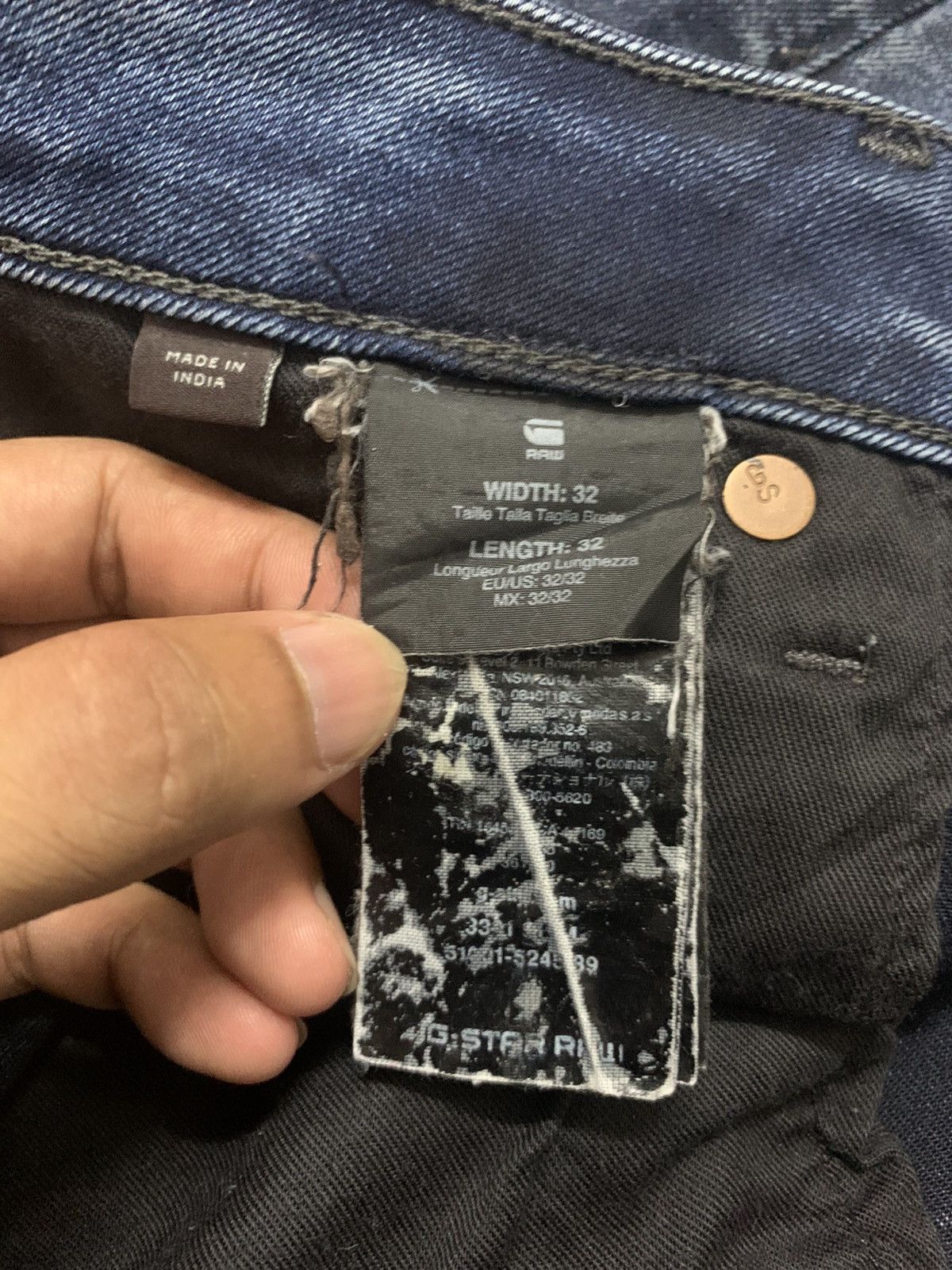 G-Star Vintage G Star Raw Denim Streetwear Jeans Japanese Y2K 32 Size US 32 / EU 48 - 12 Thumbnail