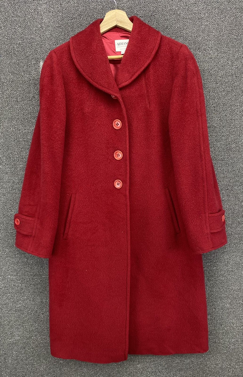 Armani Collezioni × Vintage Vintage Armani Collezioni Italian Wool