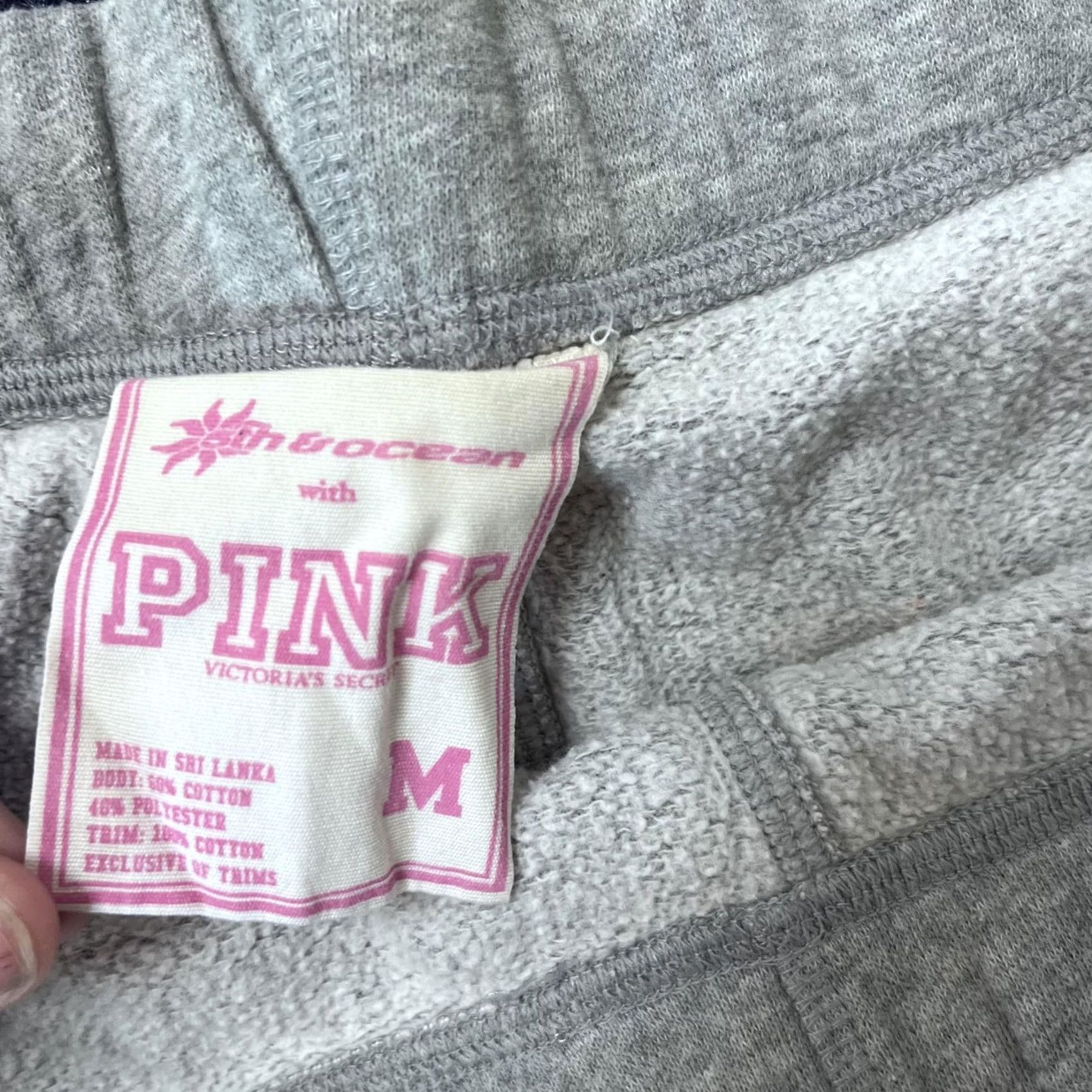 Pinko VINTAGE PINK Shorts Womens Medium Gray Drawstring Lounge Y2K Snake Print Dinosaur Print Casual Activewear Womens Size 32" / US 10 / IT 46 - 2 Thumbnail