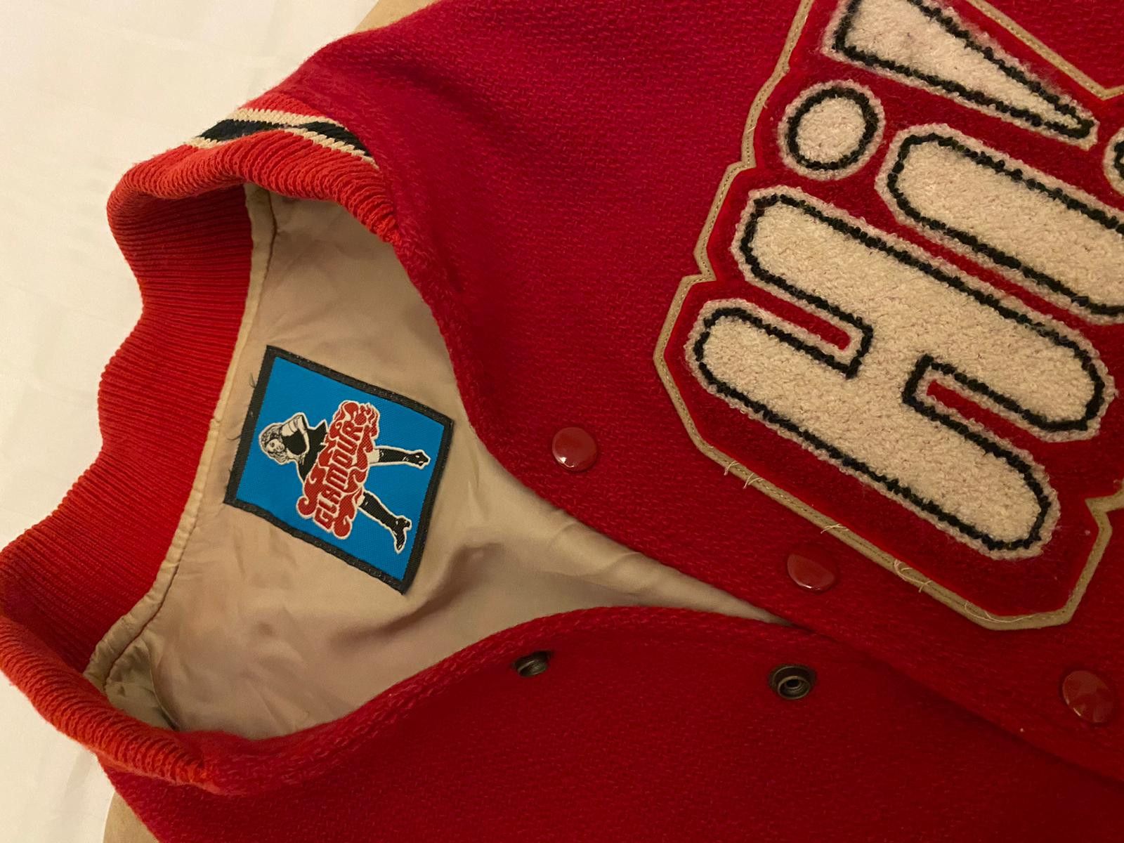 Hysteric Glamour RARE Hysteric Glamour zipper Varsity Jacket Size US S / EU 44-46 / 1 - 2 Thumbnail