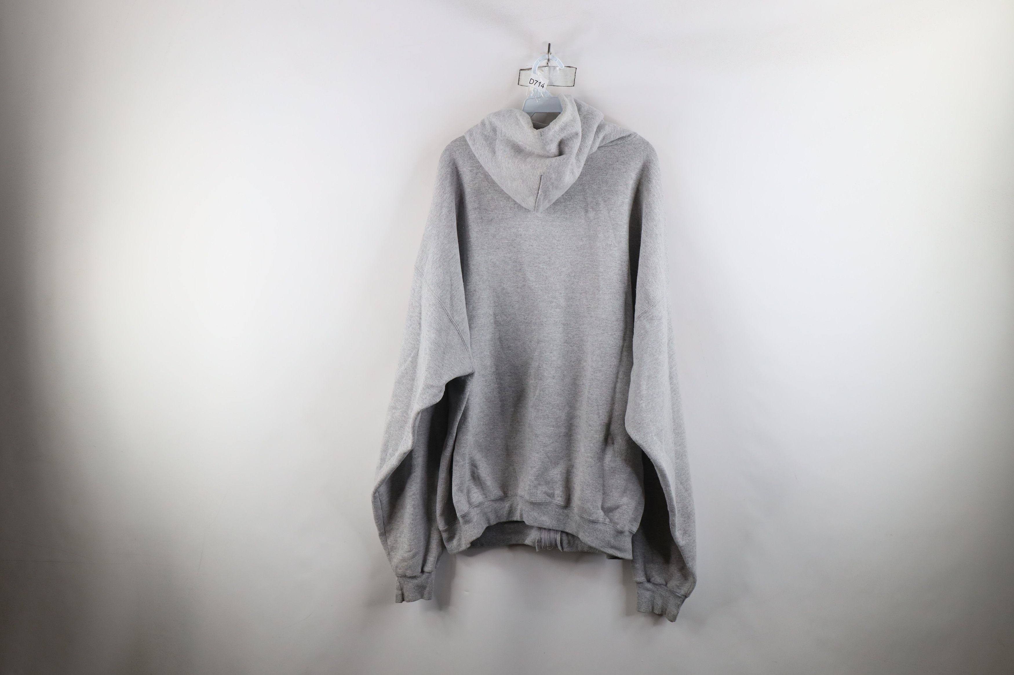 Champion × Vintage Vintage 90s Champion Full Zip Hoodie Sweatshirt Heather Gray Size US XXL / EU 58 / 5 - 13 Thumbnail