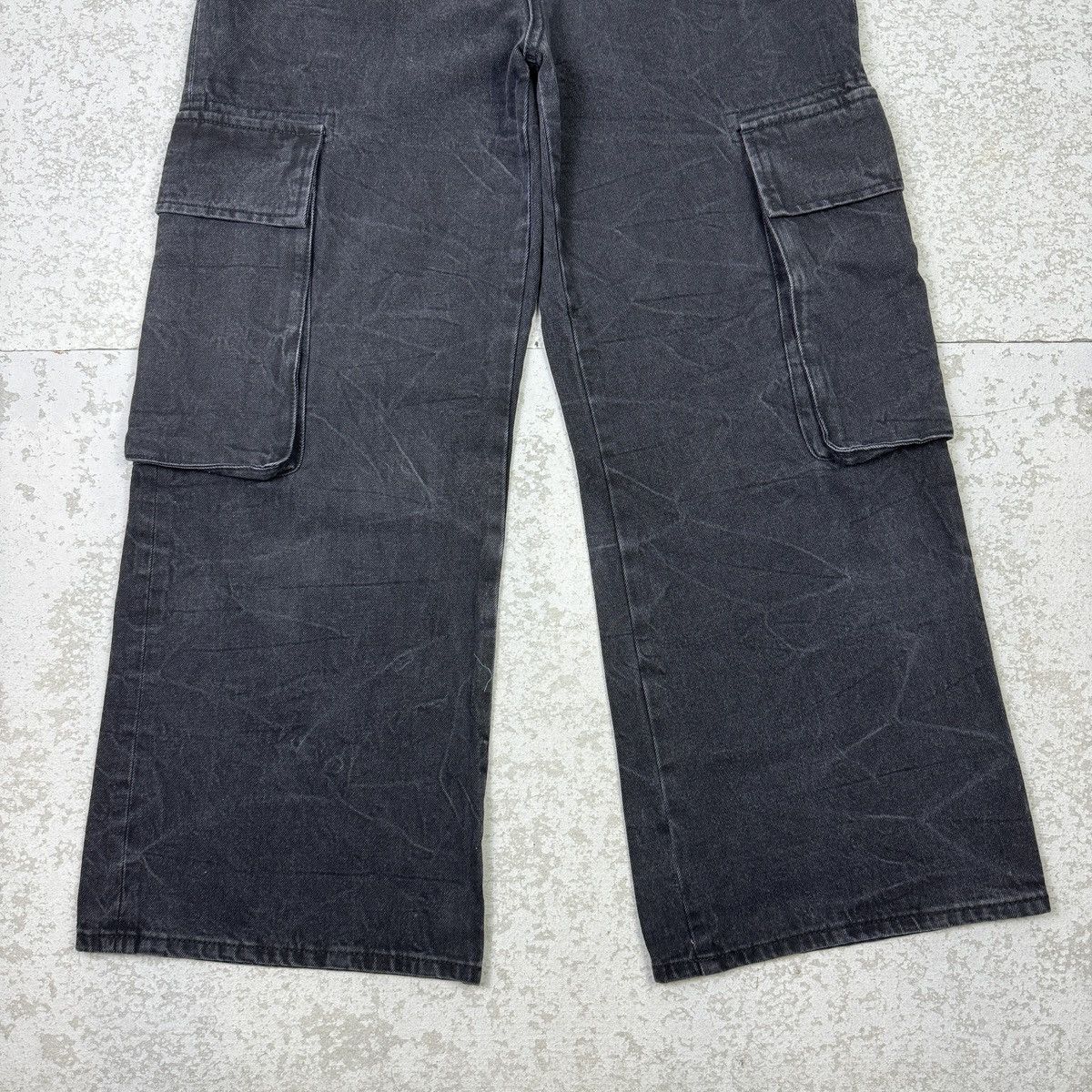 If Six Was Nine × Japanese Brand SLY - Crash Wash LW Denim Size US 29 - 5 Thumbnail