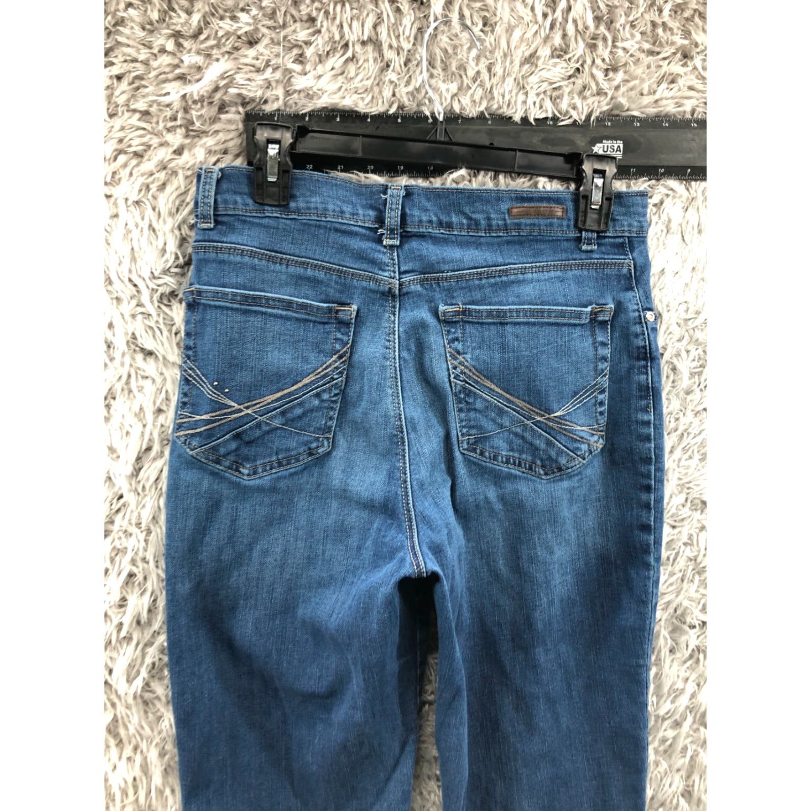 Lee Lee Classic Fit Jeans Size 8 Womens Regular Waist 29 Blue Medium Denim 5-Pocket Straight Vintage No N/A Size 30" / US 8 / IT 44 - 7 Thumbnail