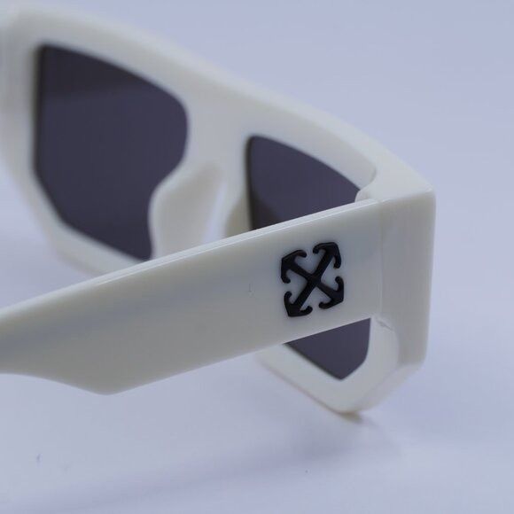 Off-White Off-White OERI13F VANCOUVER 0107 Sunglasses White Geometric Size ONE SIZE - 10 Thumbnail