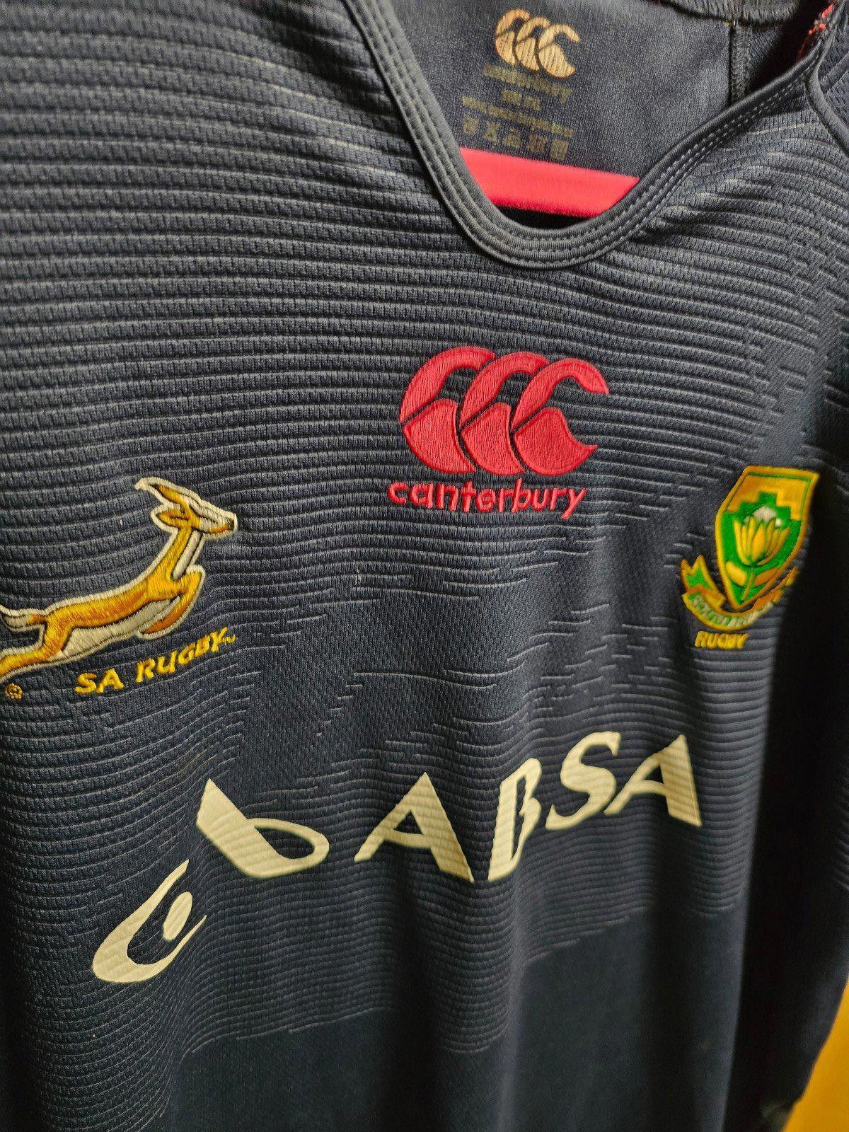 Canterbury of New Zealand South Africa Rugby Canterbury ABSA Embroidered Jersey 2XL Size US XXL / EU 58 / 5 - 6 Thumbnail