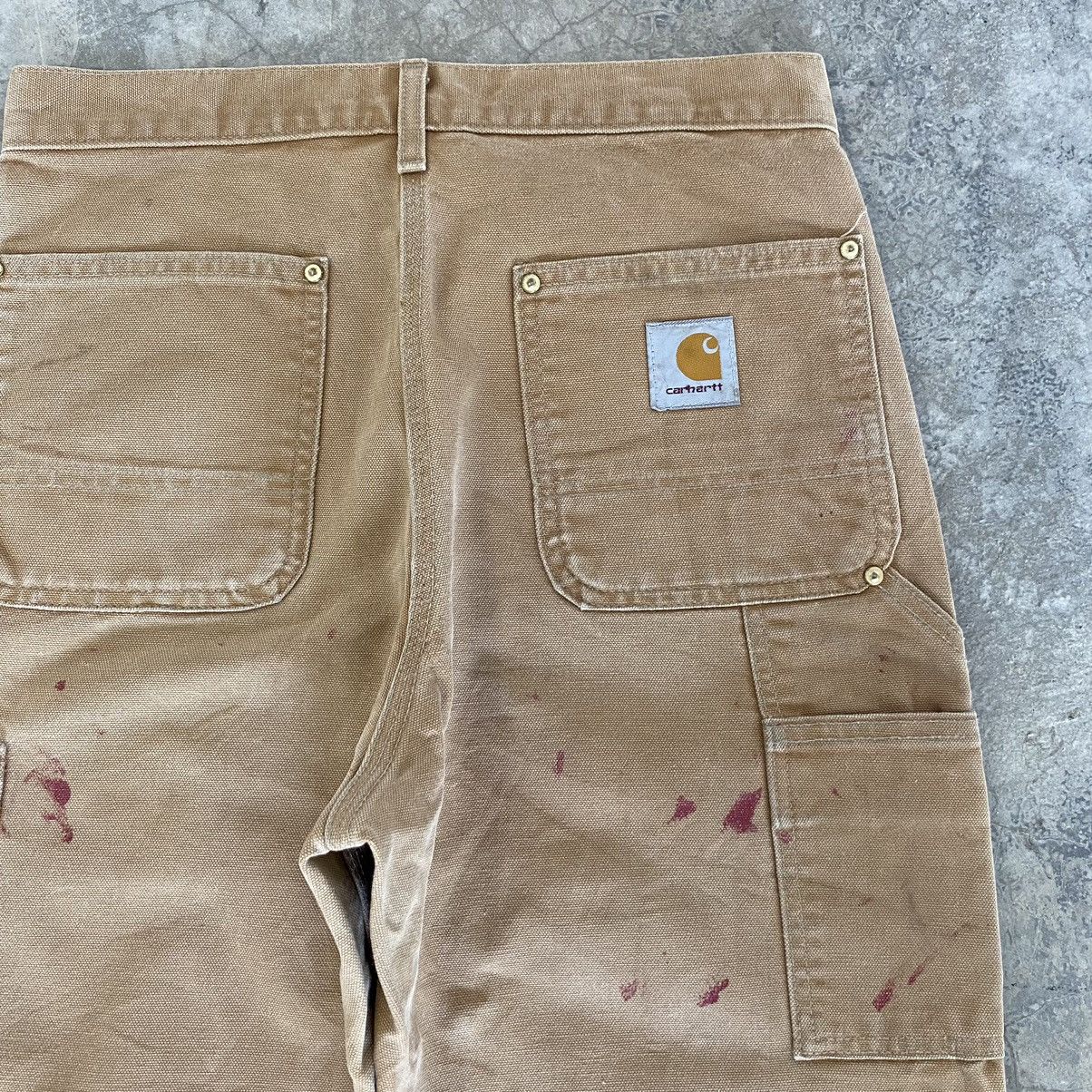 Carhartt Size 28x34 VTG Carhartt Double Knee Splatter Painter Pants Size US 28 / EU 44 - 20 Thumbnail