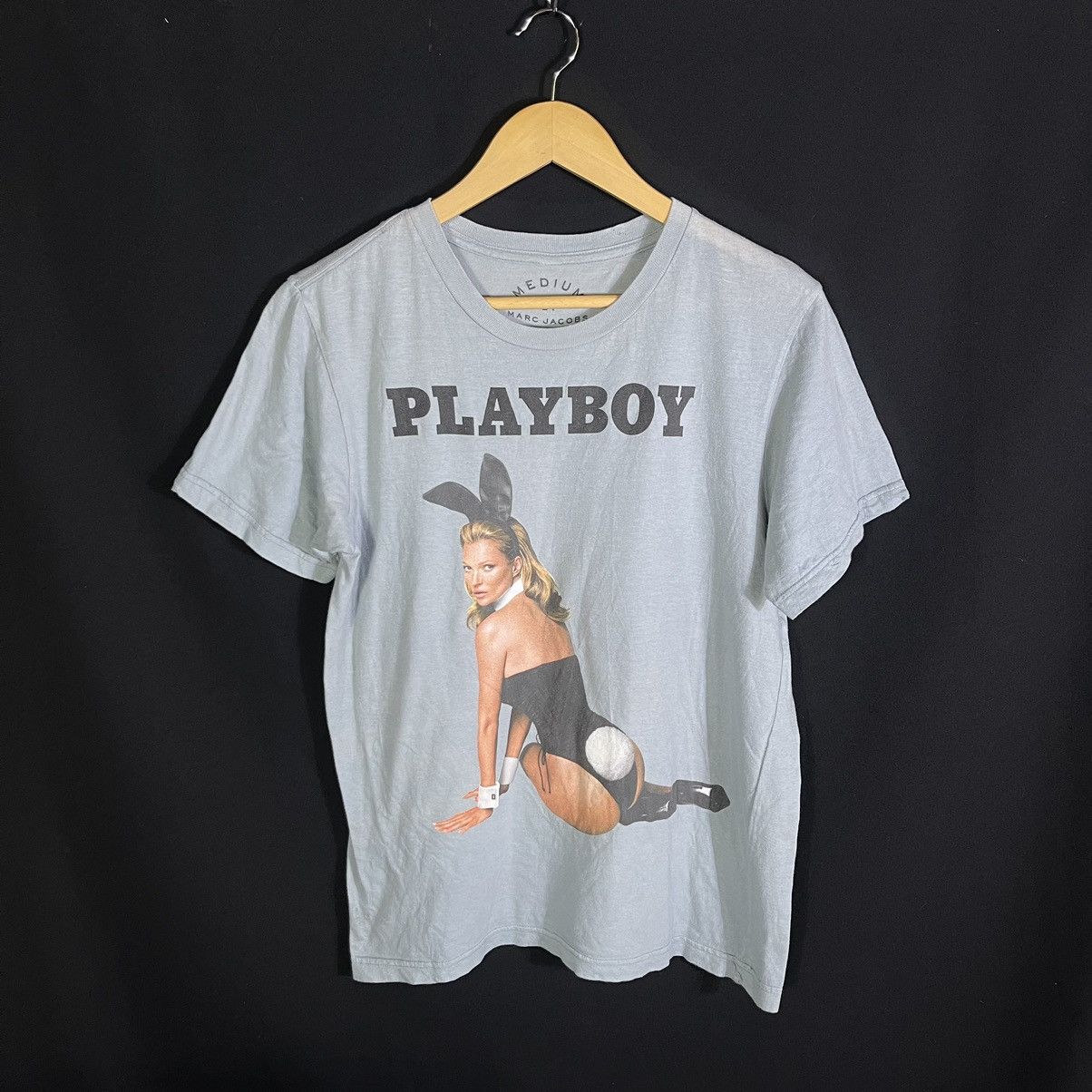 Marc Jacobs Playboy Kate Moss by Marc Jacob Sun Fades Tshirt Size US M / EU 48-50 / 2 - 1 Thumbnail