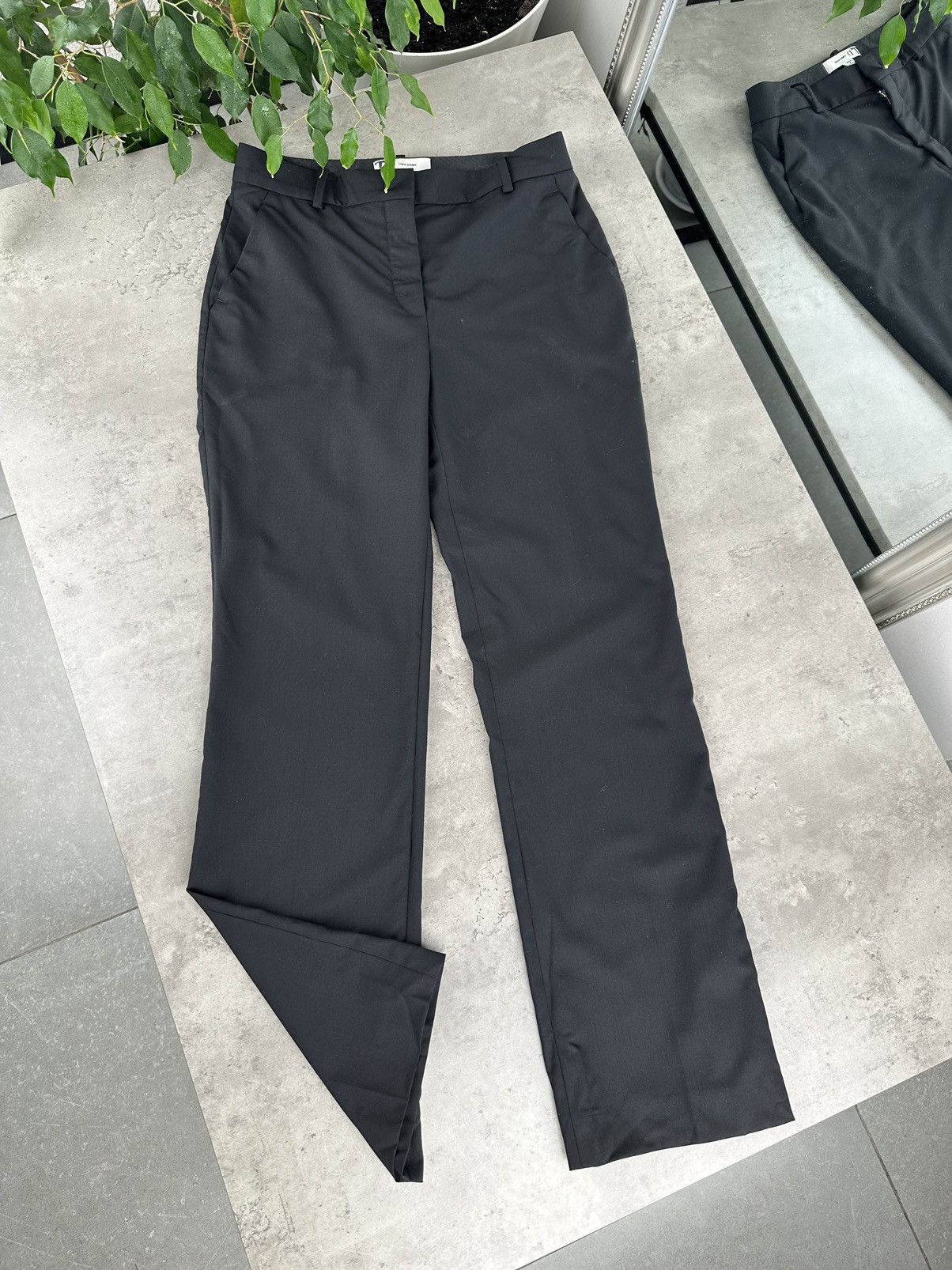 image of Dior Uniform Black Pants, Women's (Size 26)