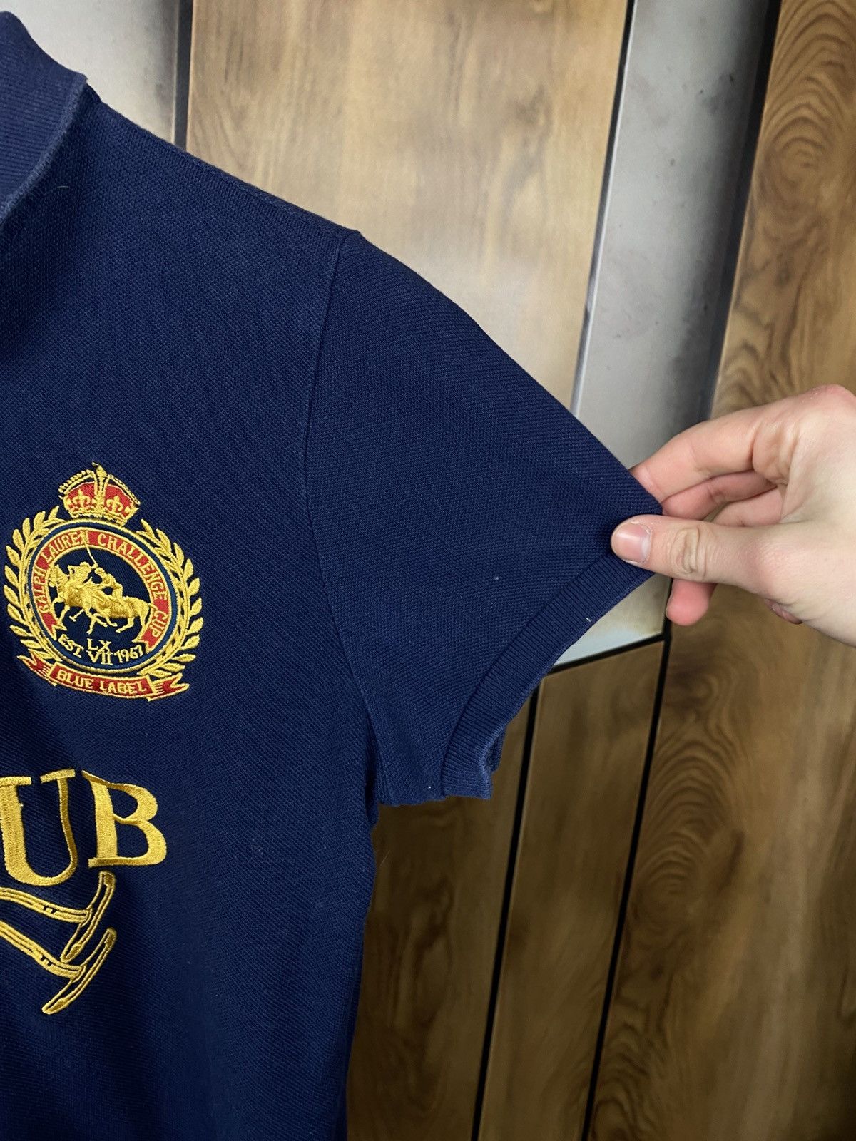 Polo Ralph Lauren 🎠Vintage 90s Polo T-Shirt Polo Ralph Lauren RL Club VTG Tee🎠 Size M / US 6-8 / IT 42-44 - 6 Thumbnail