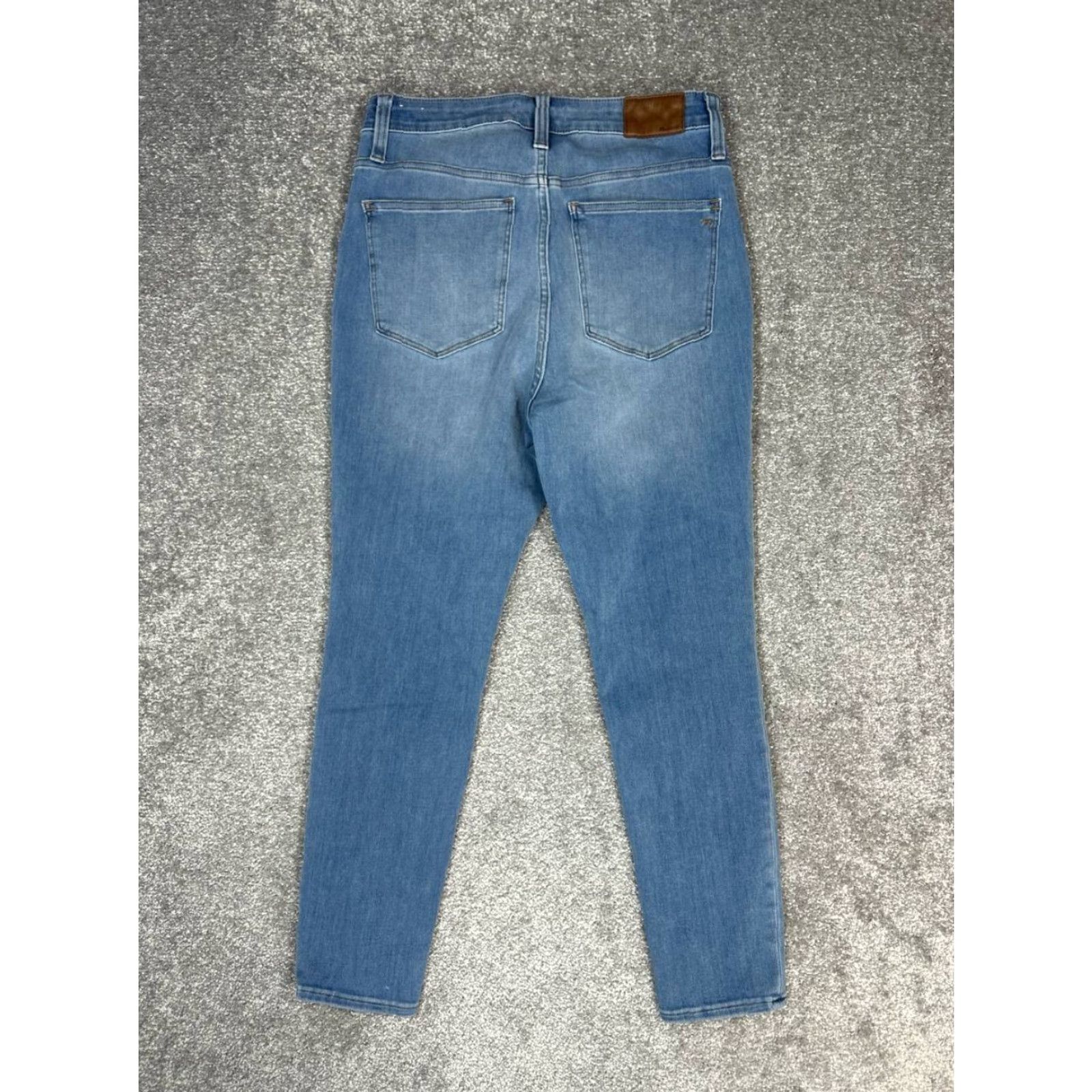 Everlane Everlane Jeans Women 29 Blue Denim Logo Cotton Spandex Curvy Roadtripper Jeggings 5-Pocket High Rise Regular Inseam 26" Vintage No Size 29" - 2 Thumbnail