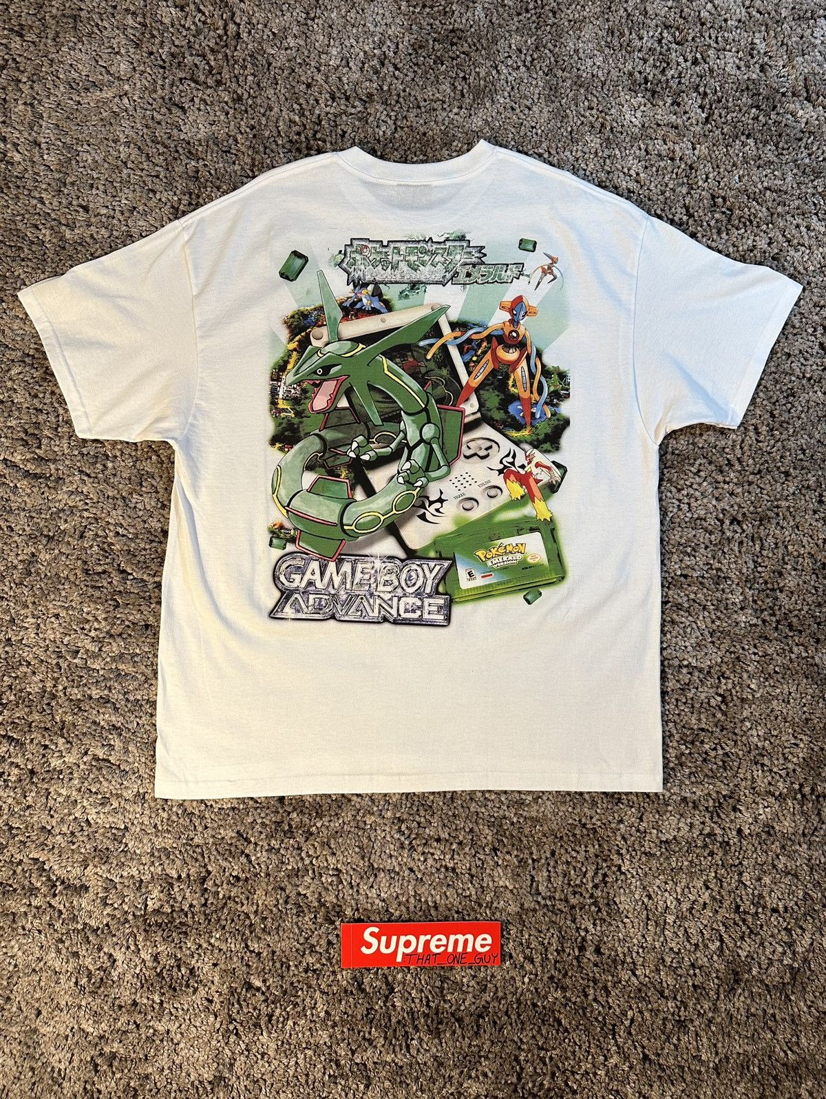 Darien Bruze × Pokemon D Bruze Origins Tee Gen 3 Pokémon T-Shirt White XXL Size US XXL / EU 58 / 5 - 2 Thumbnail