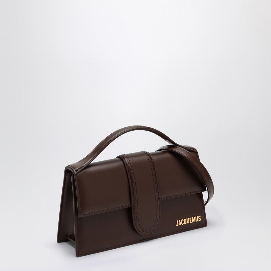 Jacquemus o1d2blof0824 Size: OS / Le Grand Bambino Bag in Dark Brown Size ONE SIZE - 2 Thumbnail