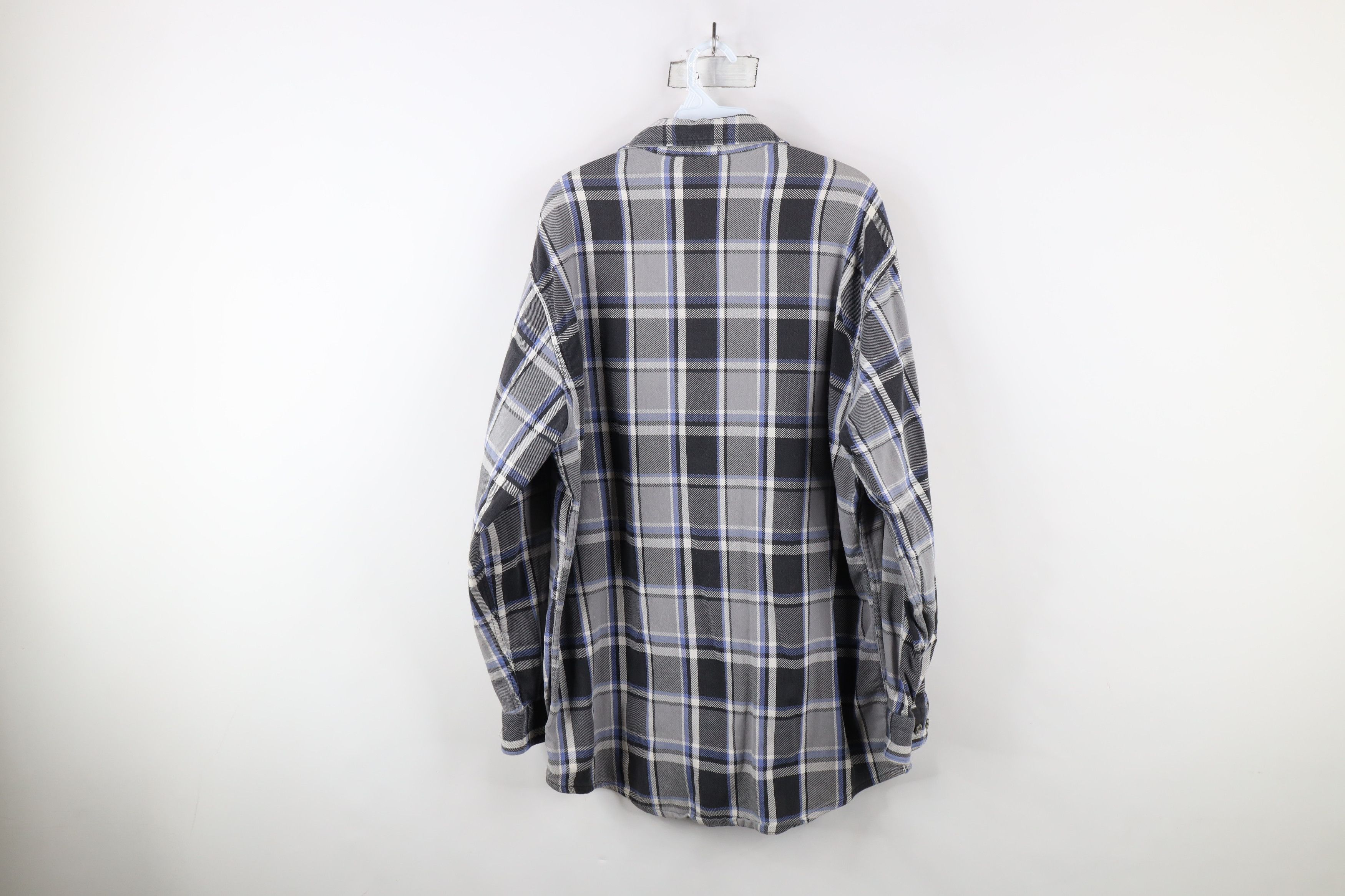 Vintage Vintage 90s Streetwear Big Mac Flannel Button Shirt Plaid Size US XL / EU 56 / 4 - 13 Thumbnail