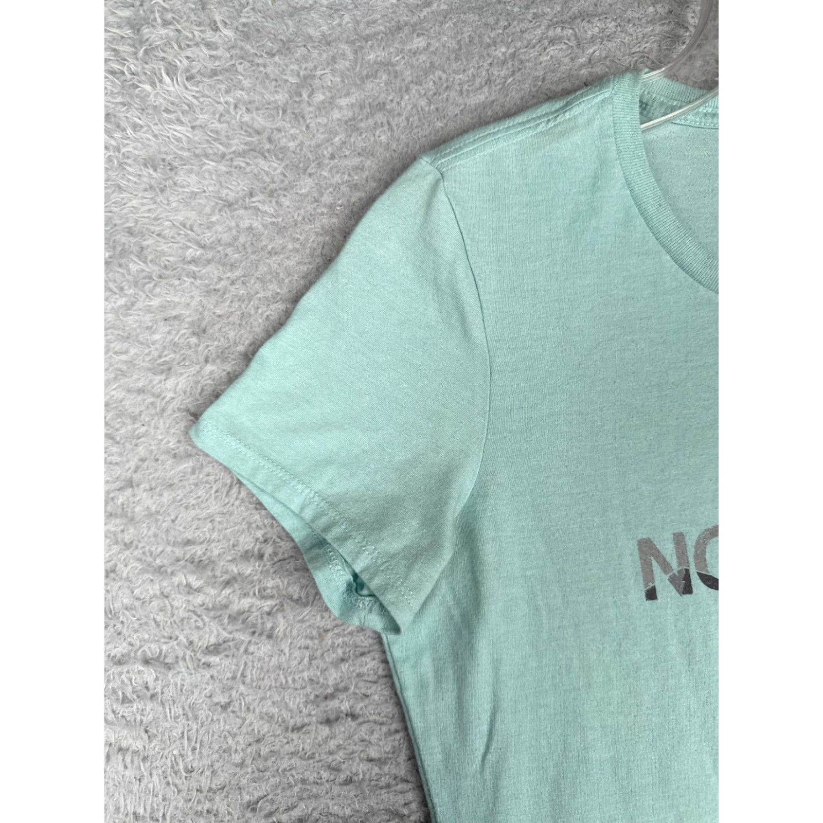 The North Face The North Face Shirt Women S Blue Polyester Cotton Blend Crew Neck T-Shirt Casual Womens 90s Outdoor Classic Style Basic All Seasons Clothing Size S / US 4 / IT 40 - 3 Thumbnail