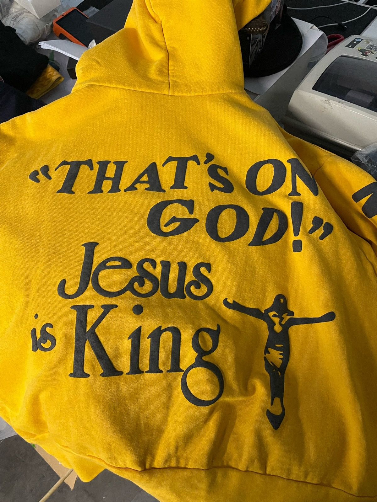 CPFM x Kanye West Jesus Is King Trust God Hoodie