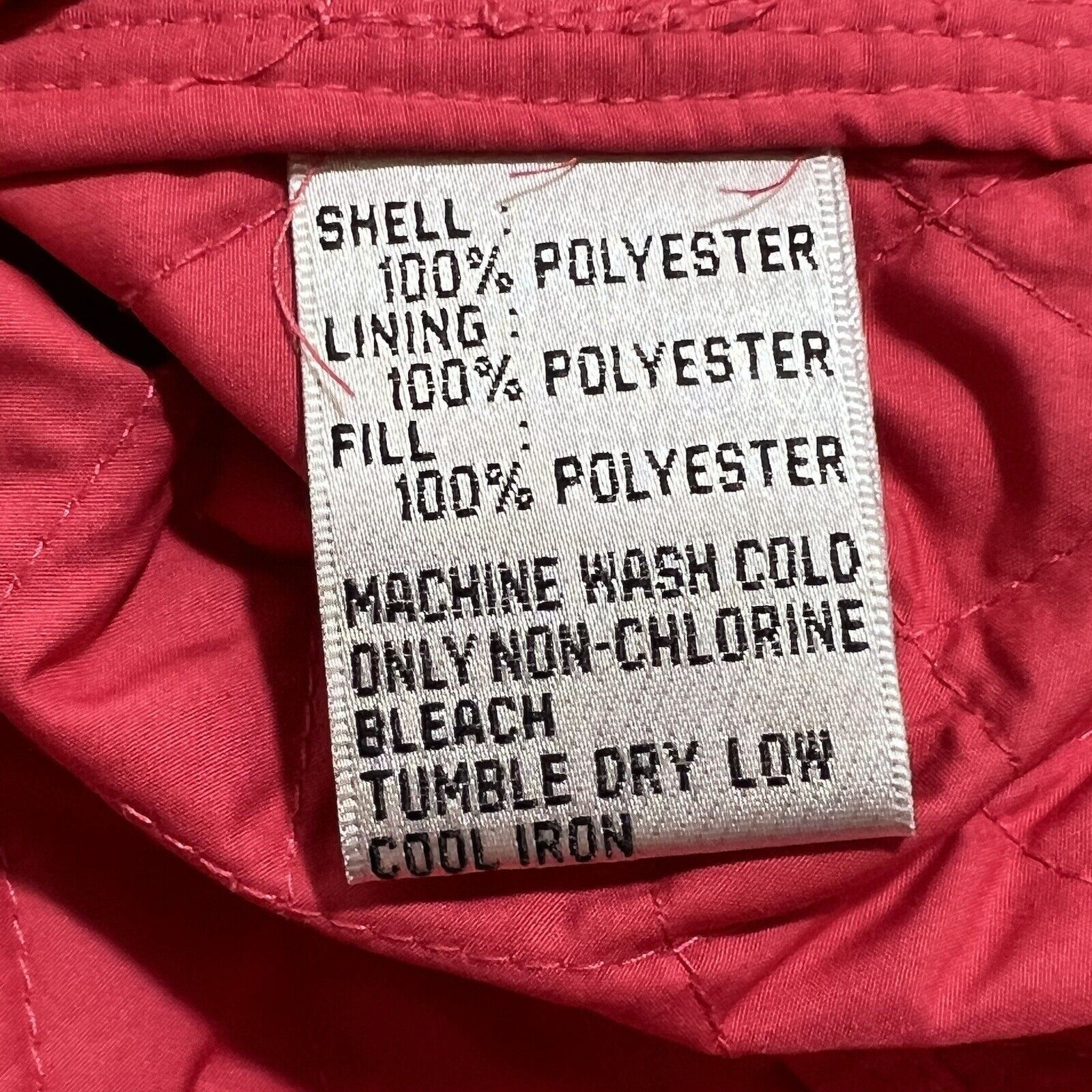 Other Talbots Quilted Full Zip Vest Lightweight Hot Pink Jacket Size S / US 4 / IT 40 - 4 Thumbnail